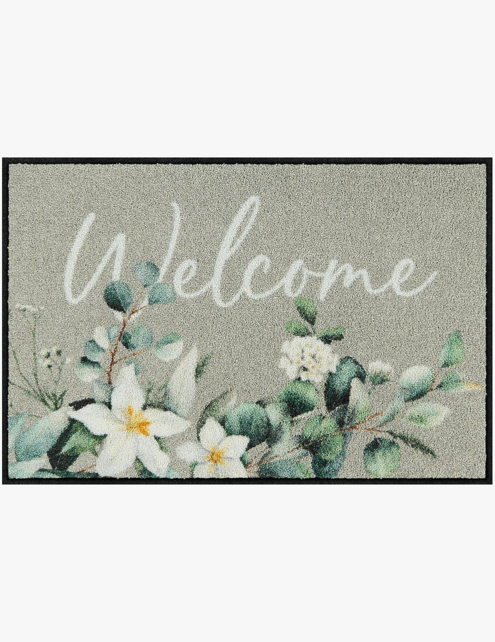 Salonloewe Fußmatte - salbei-ecru