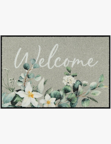 Salonloewe Fußmatte - salbei-ecru