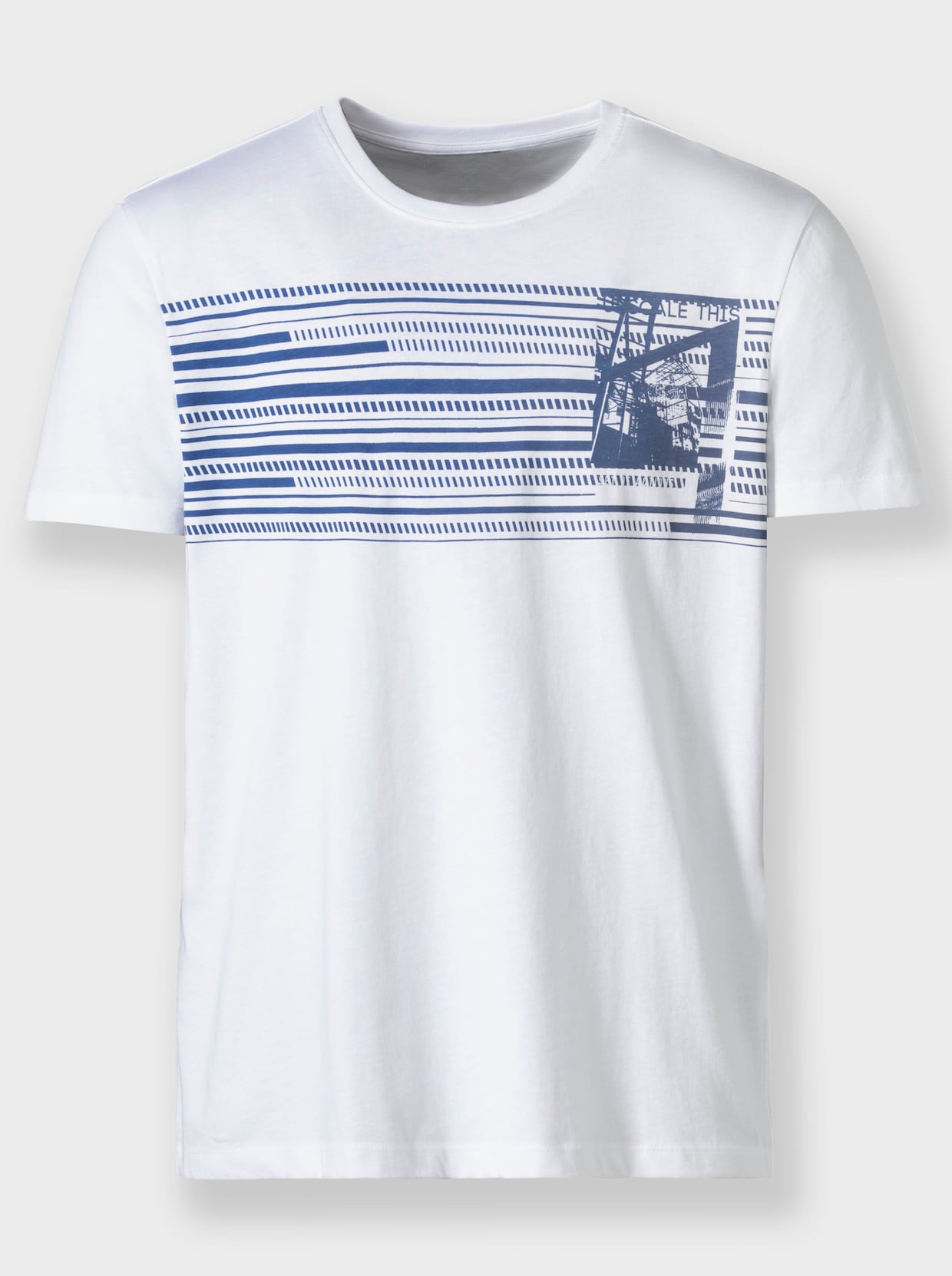 Catamaran Shirts (2 stuks) - wit + jeansblauw