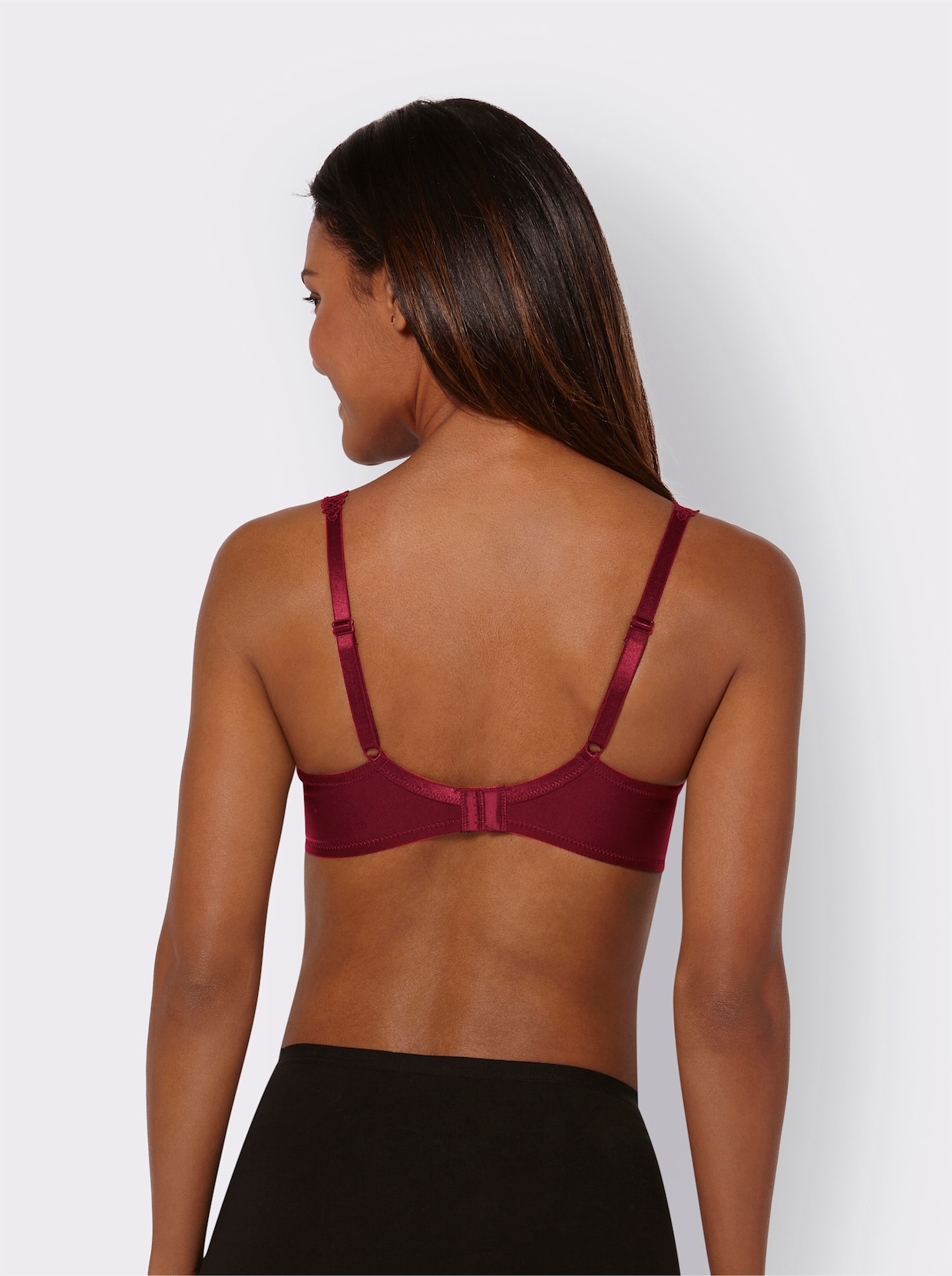 Viania Soutien-gorge à armatures spécial T-shirt - rouge foncé