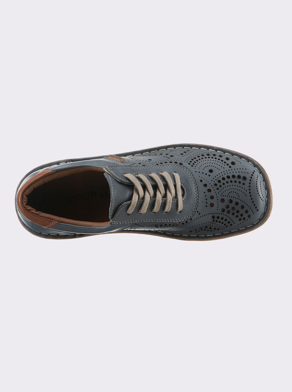 airsoft modern+ Chaussures à lacets - bleu ciel