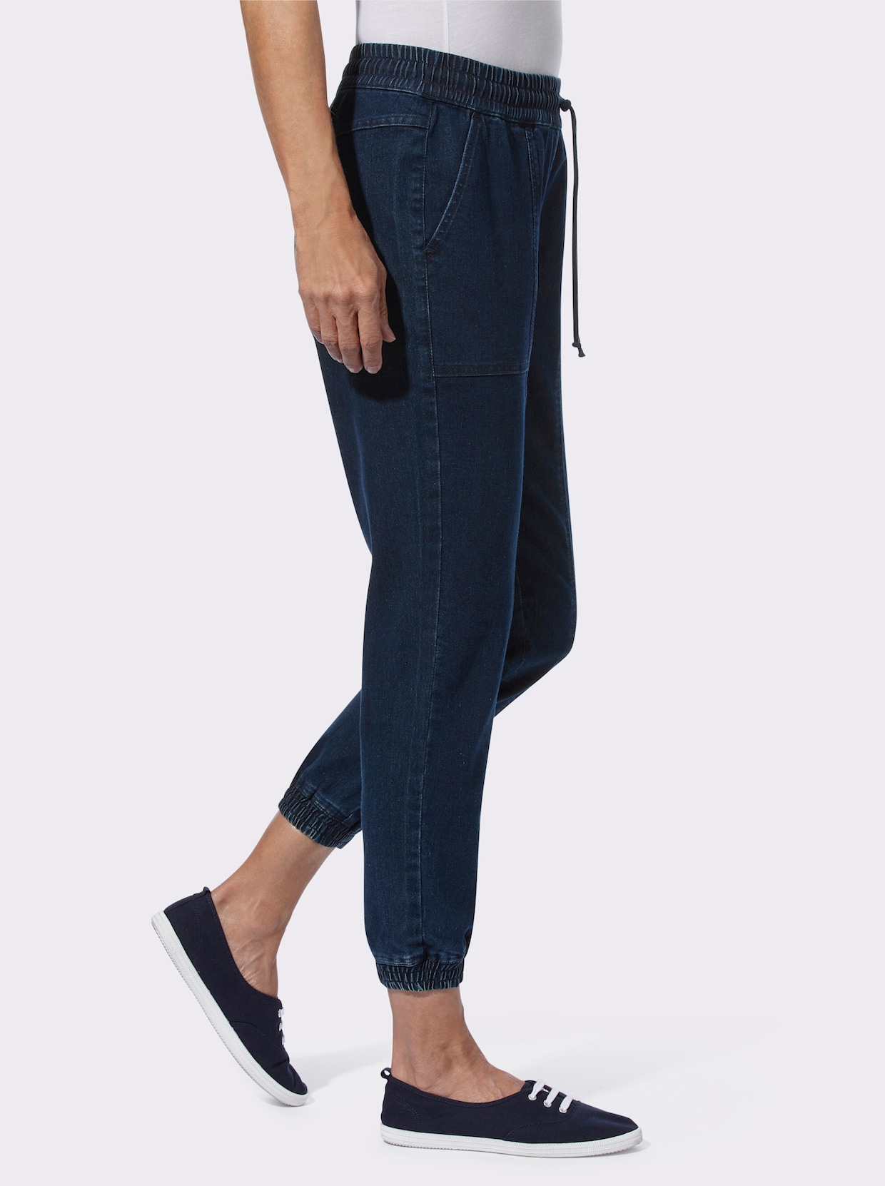 Ankle jeans - dark blue