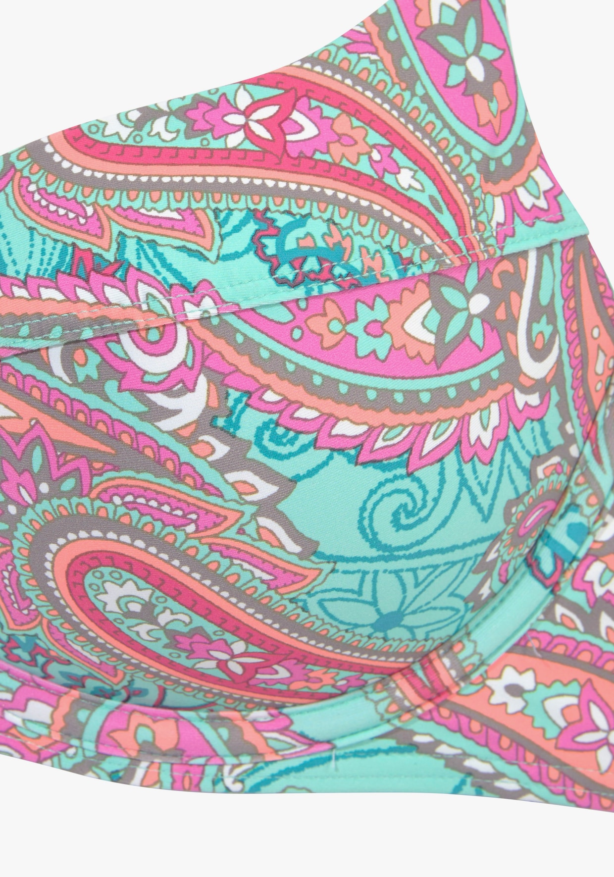 Venice Beach Beugelbikinitop - mint geprint