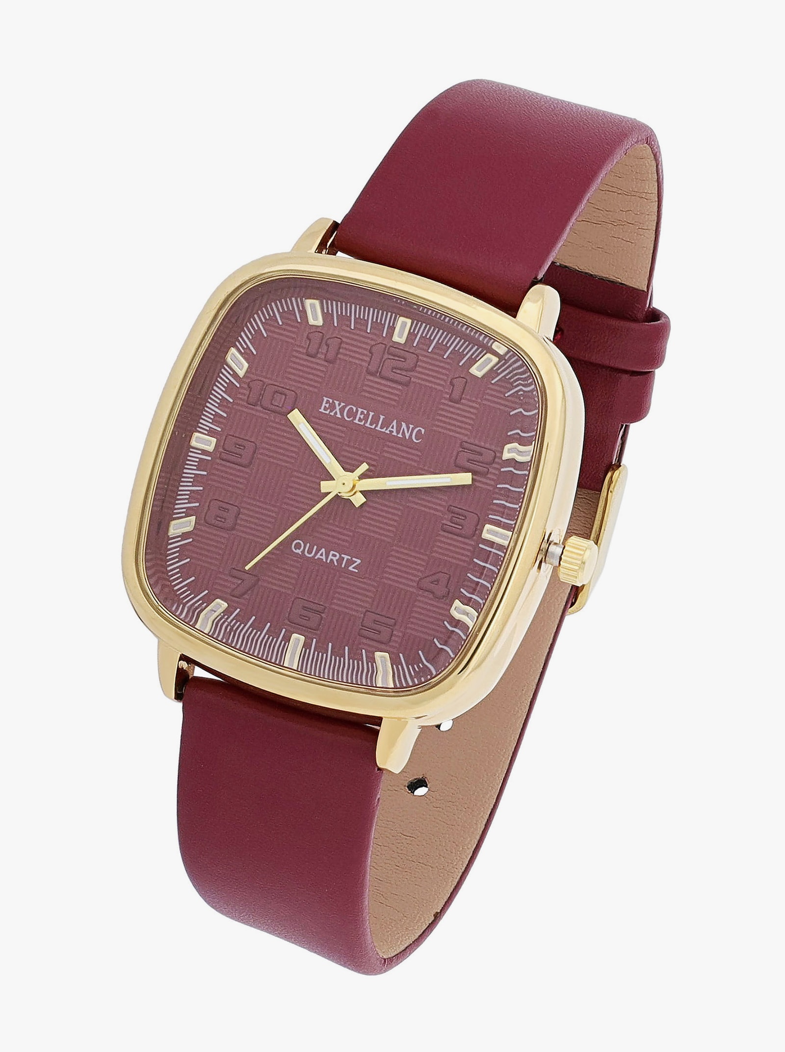 Damenuhr - bordeaux
