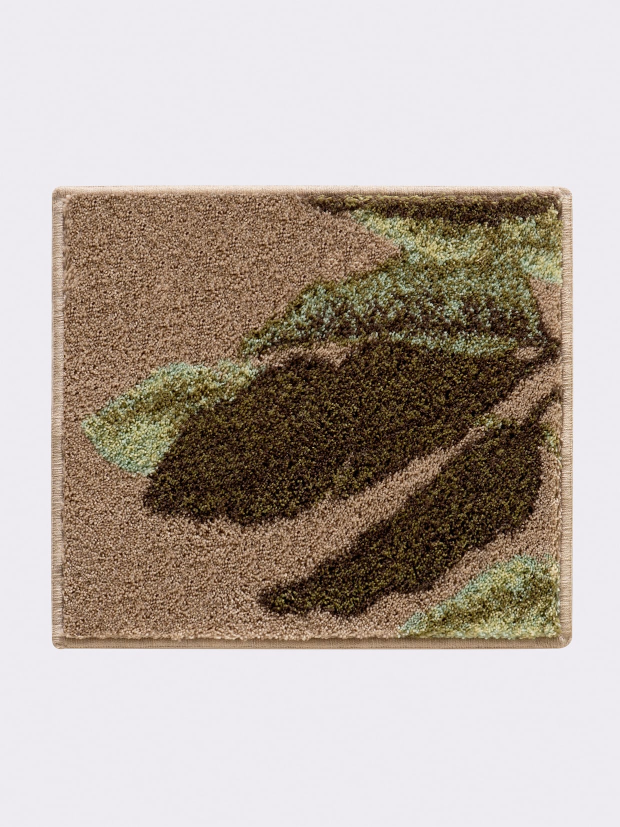 Grund Badematte - beige-grün