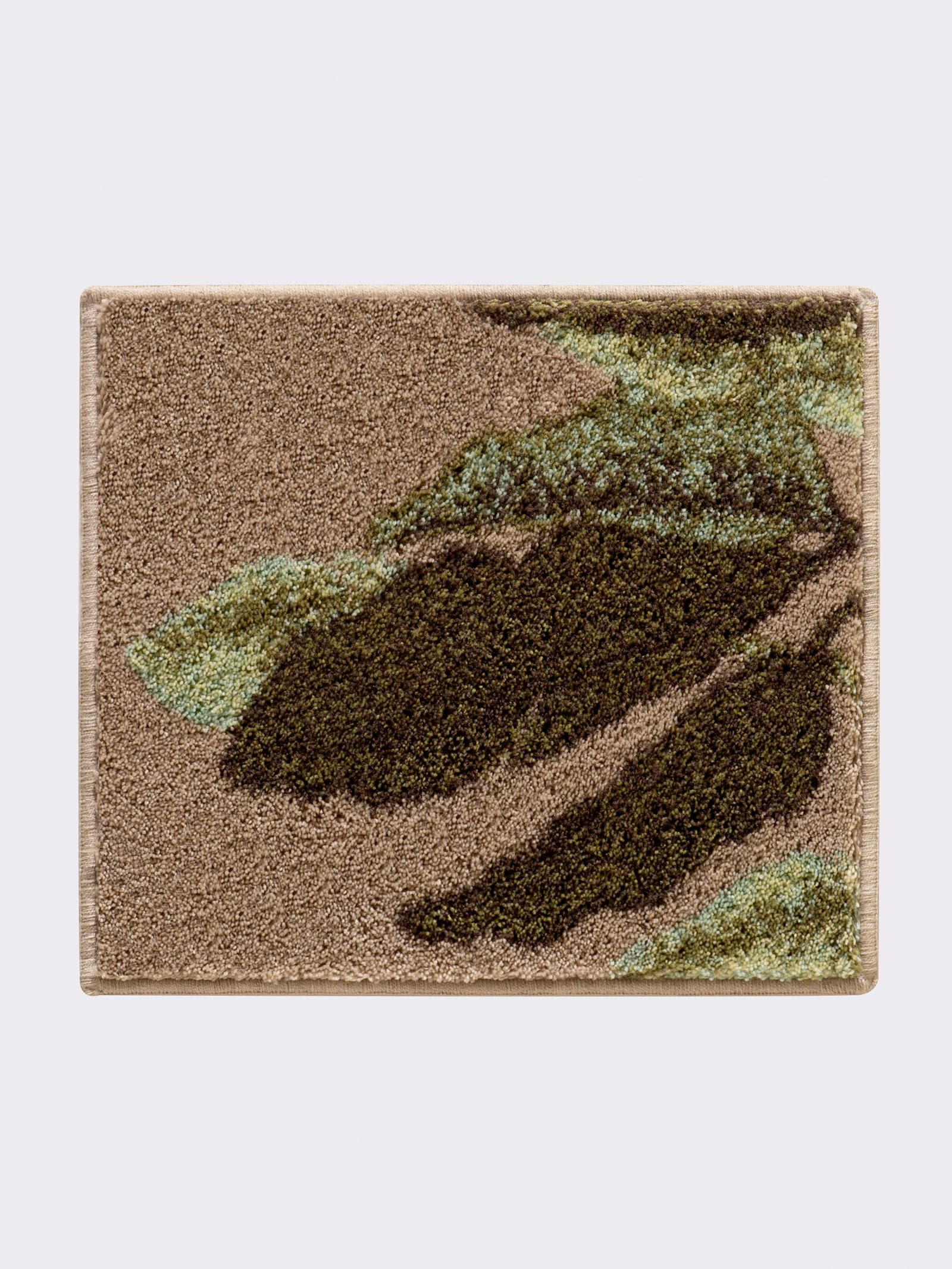 Grund Tapis de bain - beige-vert