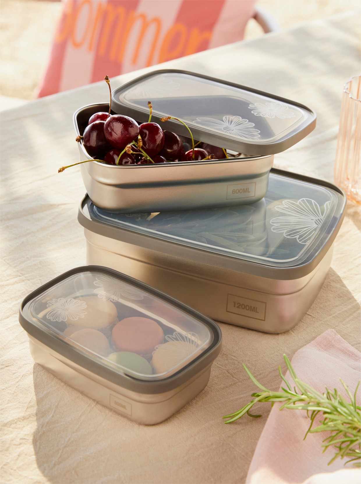 heine home Lunchbox - edelstahl