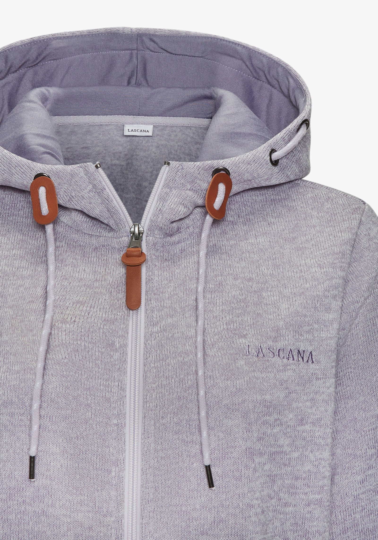LASCANA Fleecejacke - lila