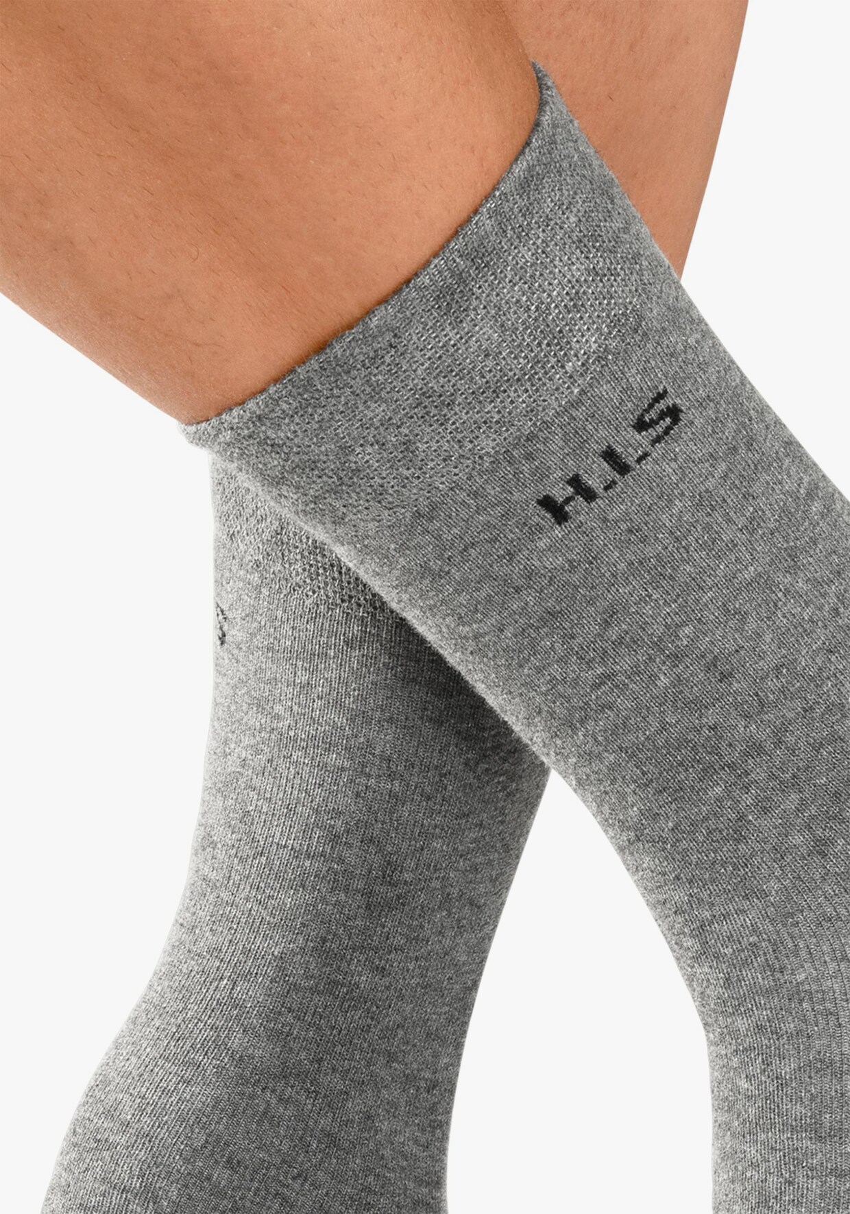 H.I.S Socken - 2x grau, 2x anthrazit