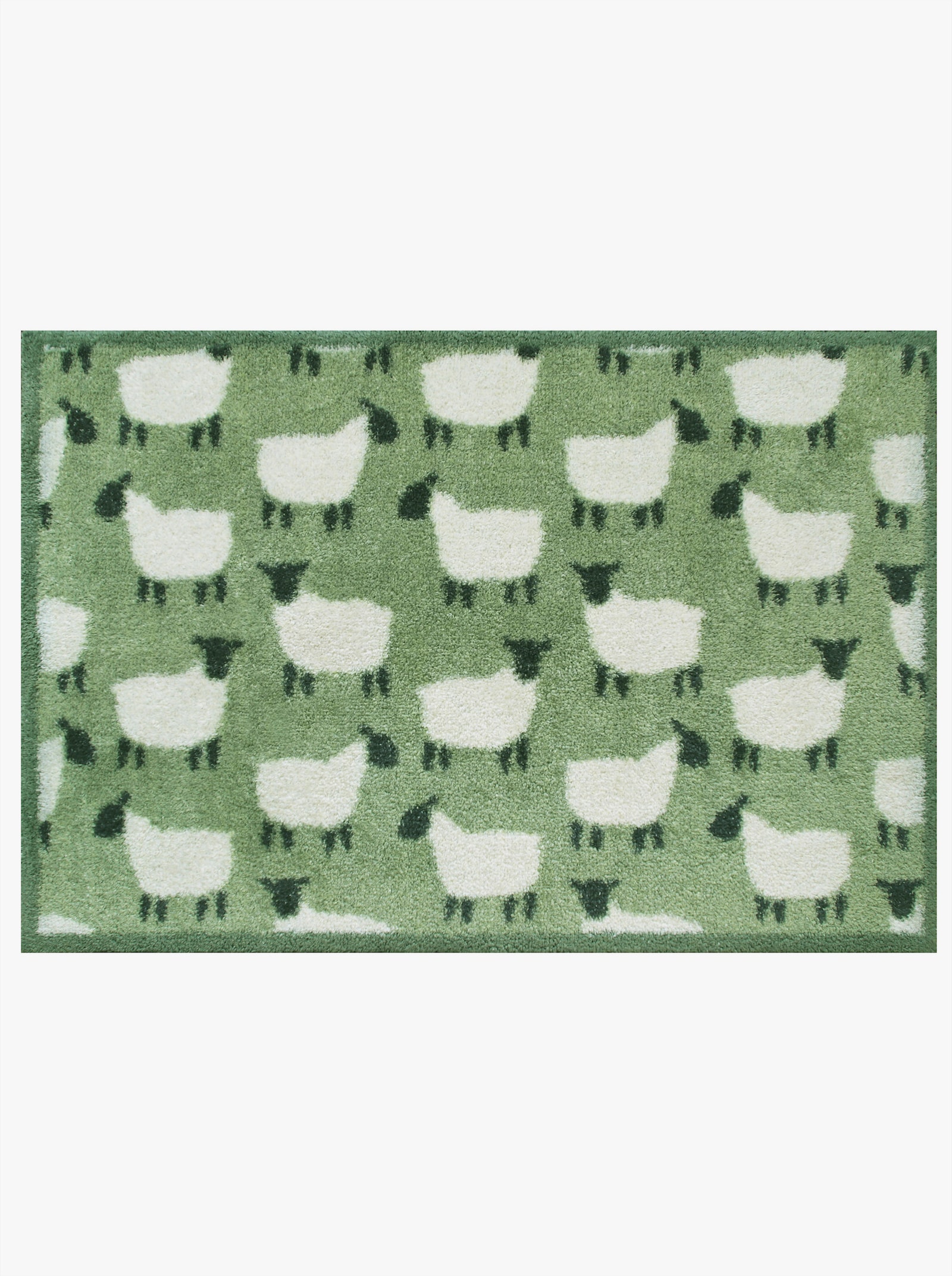 Turtle Mat Fußmatte - grün-ecru