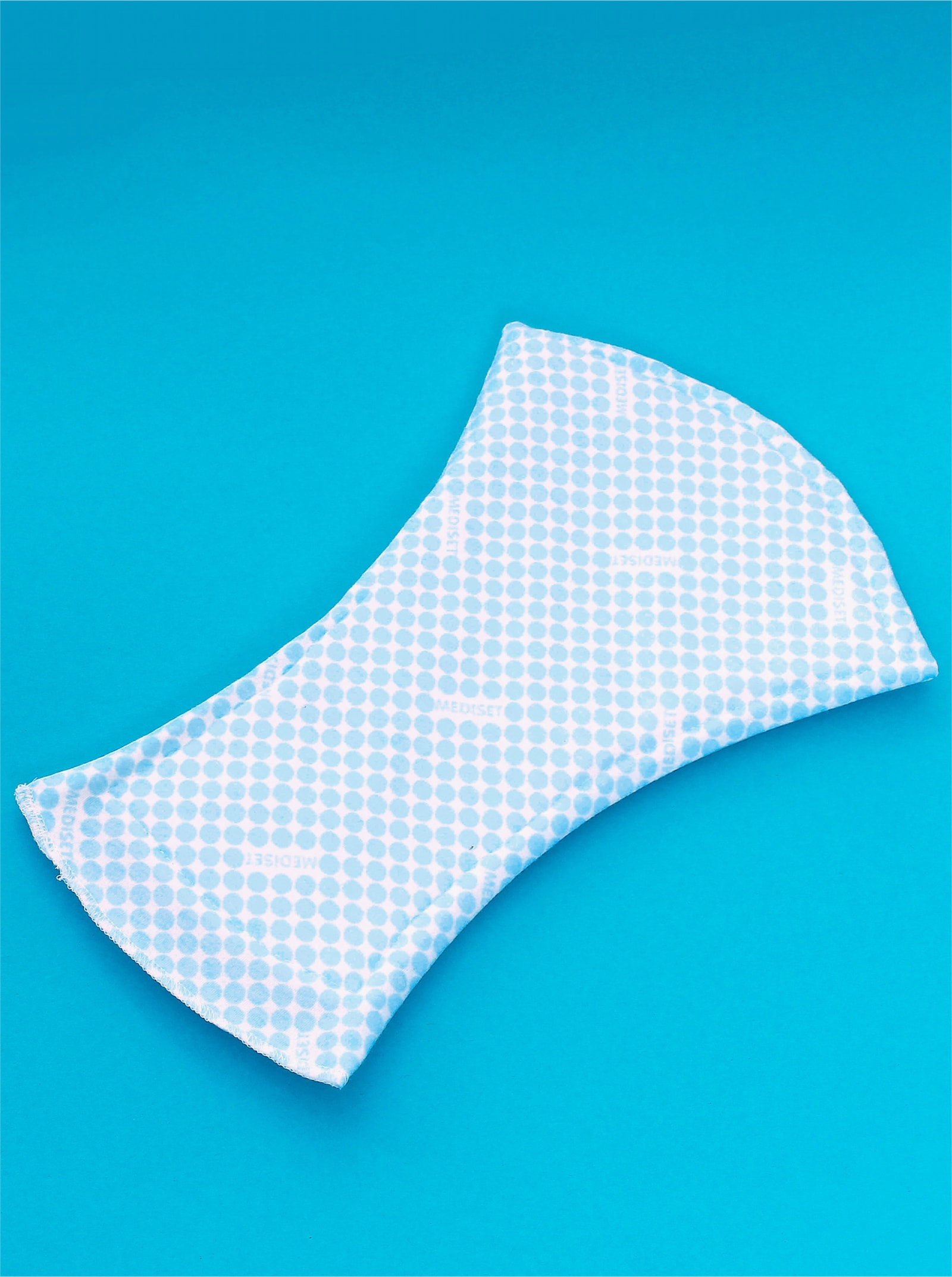 Wasbare inleg - wit/blauw