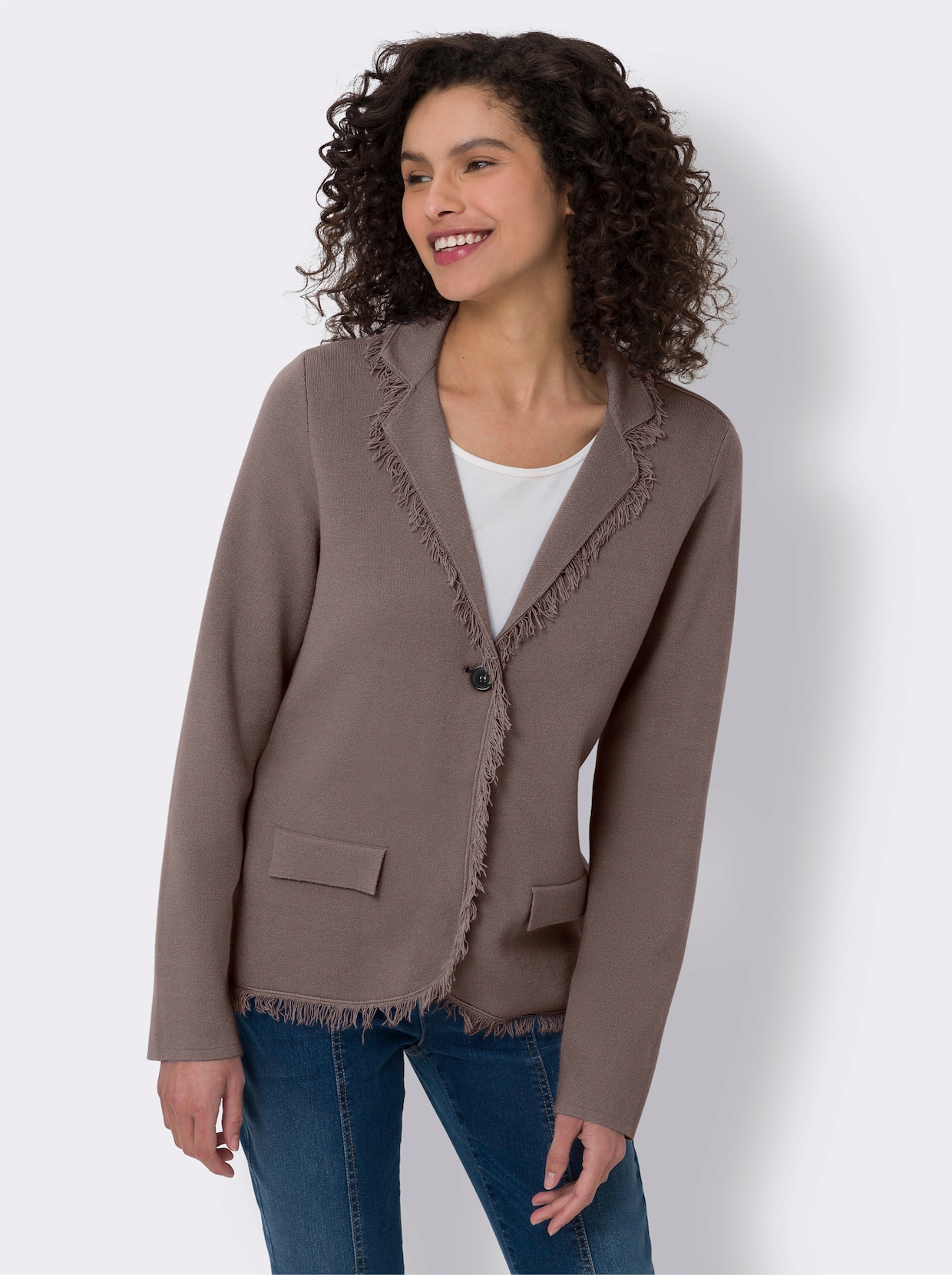 heine Vest - donkertaupe