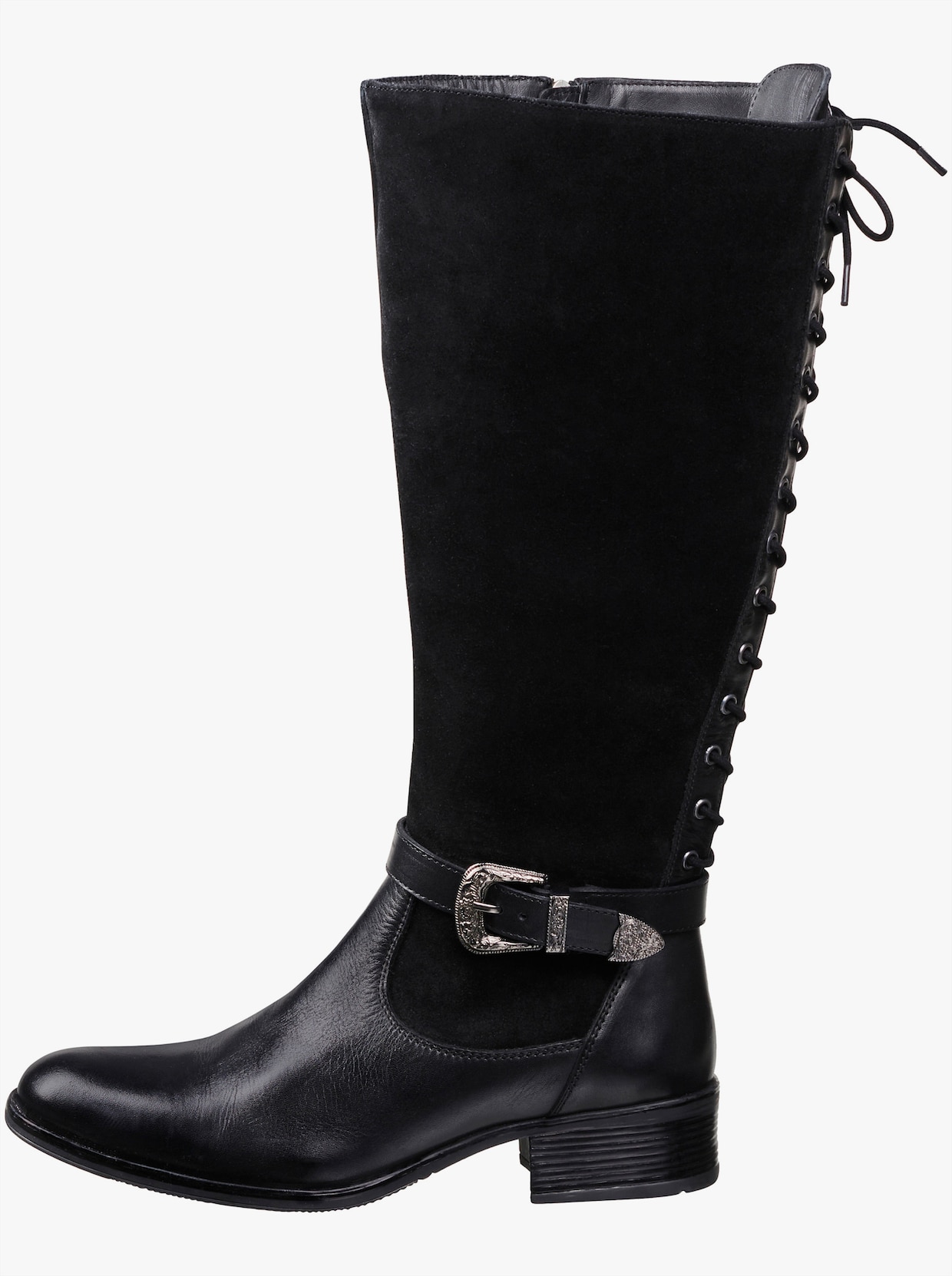 sheego by Joe Browns Schnürstiefel - schwarz