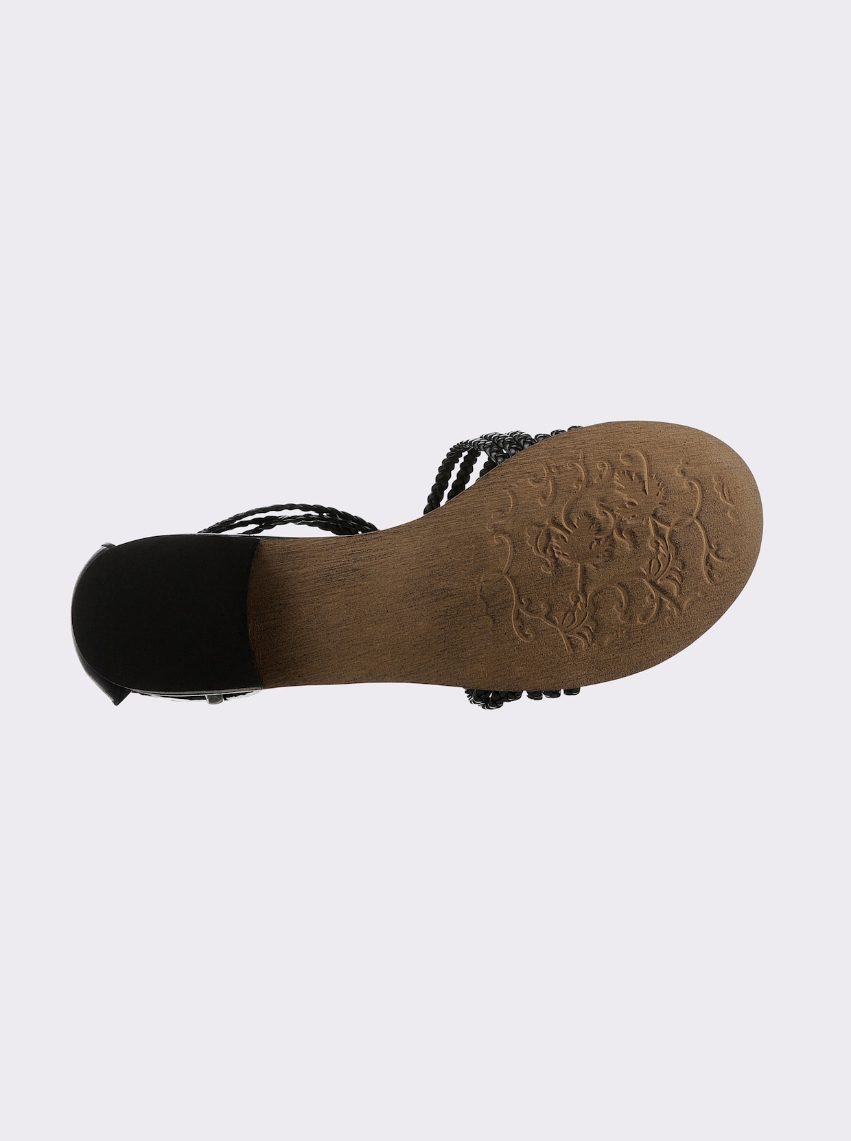 heine slipper - zwart