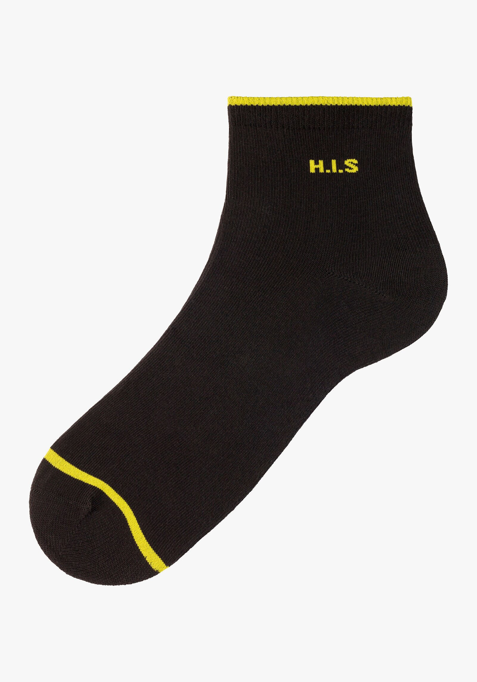 H.I.S Kurzsocken - 7x schwarz