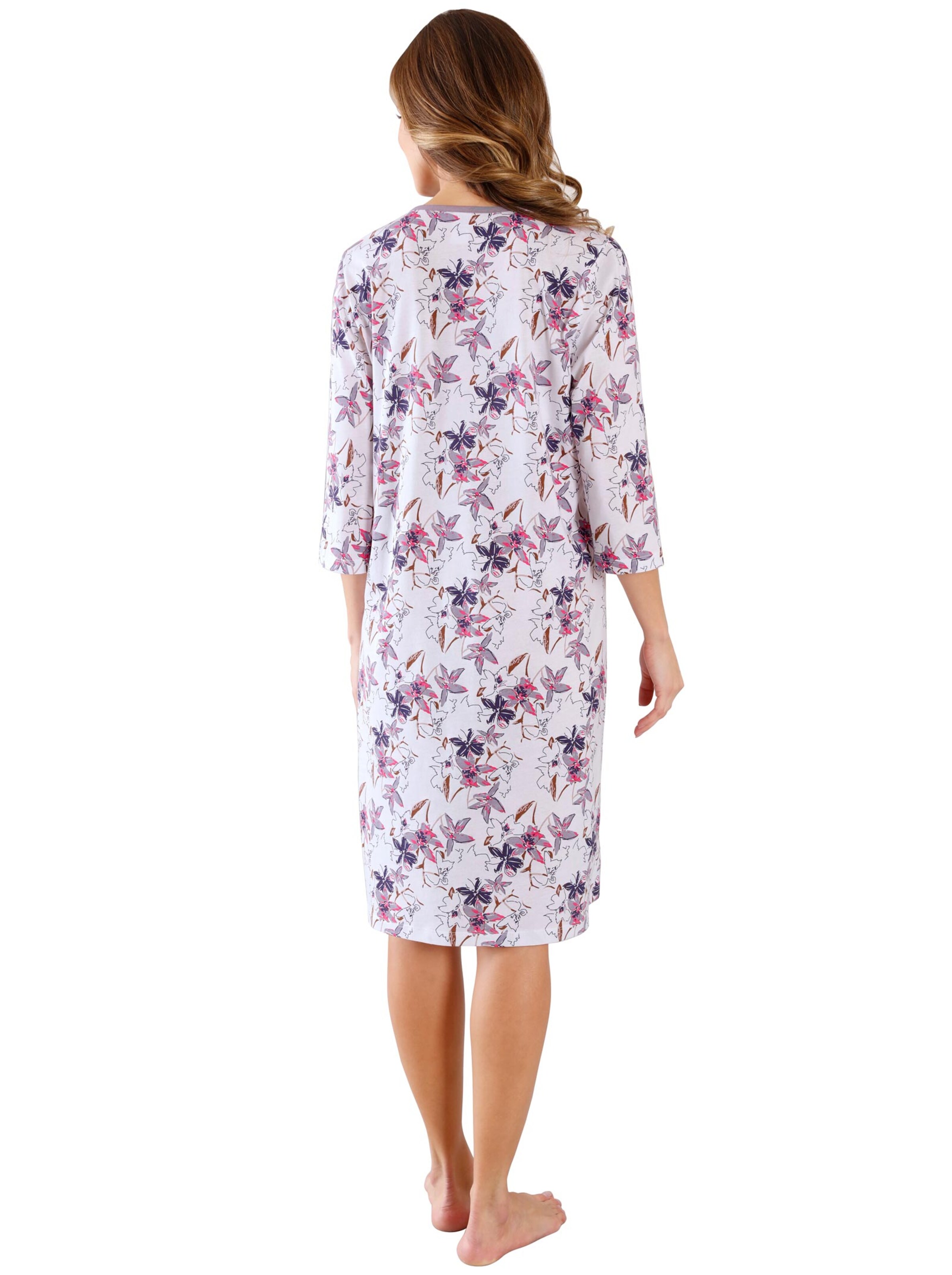 Nachthemd - ecru-bedruckt