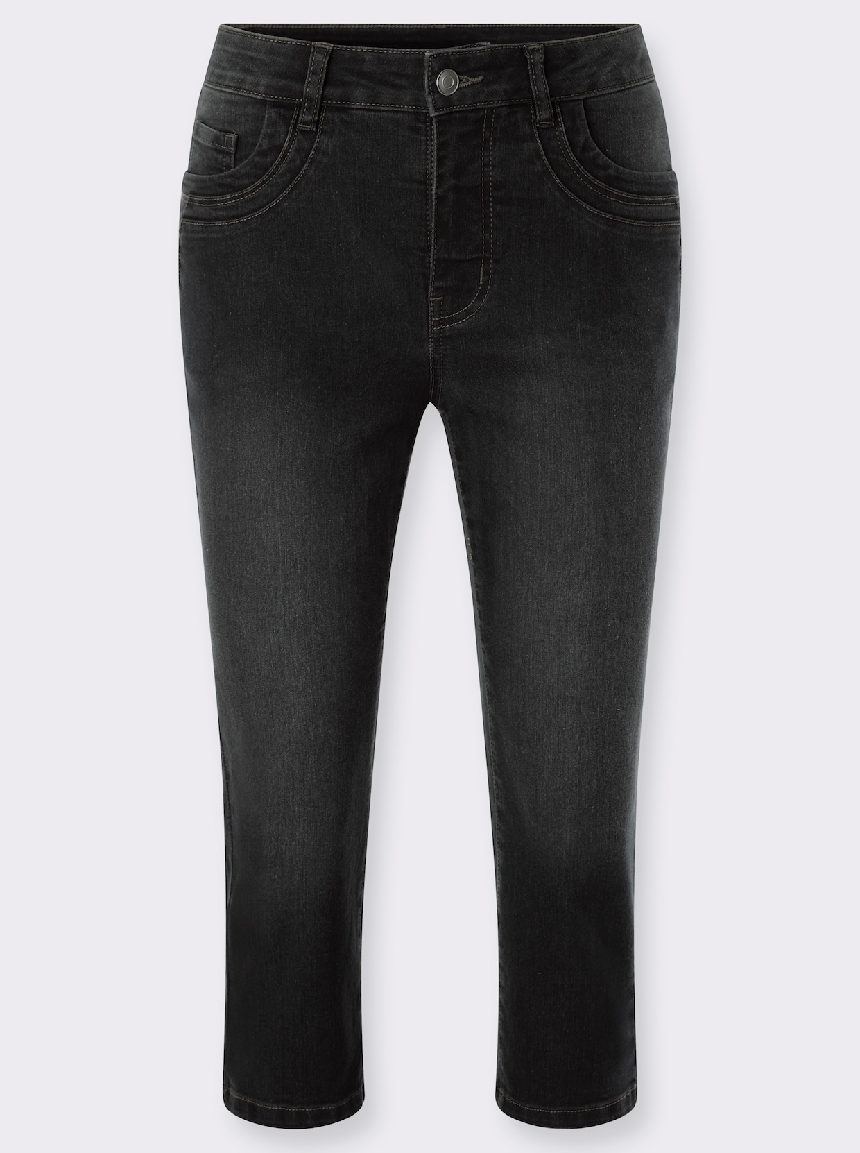 heine Caprijeans - black denim