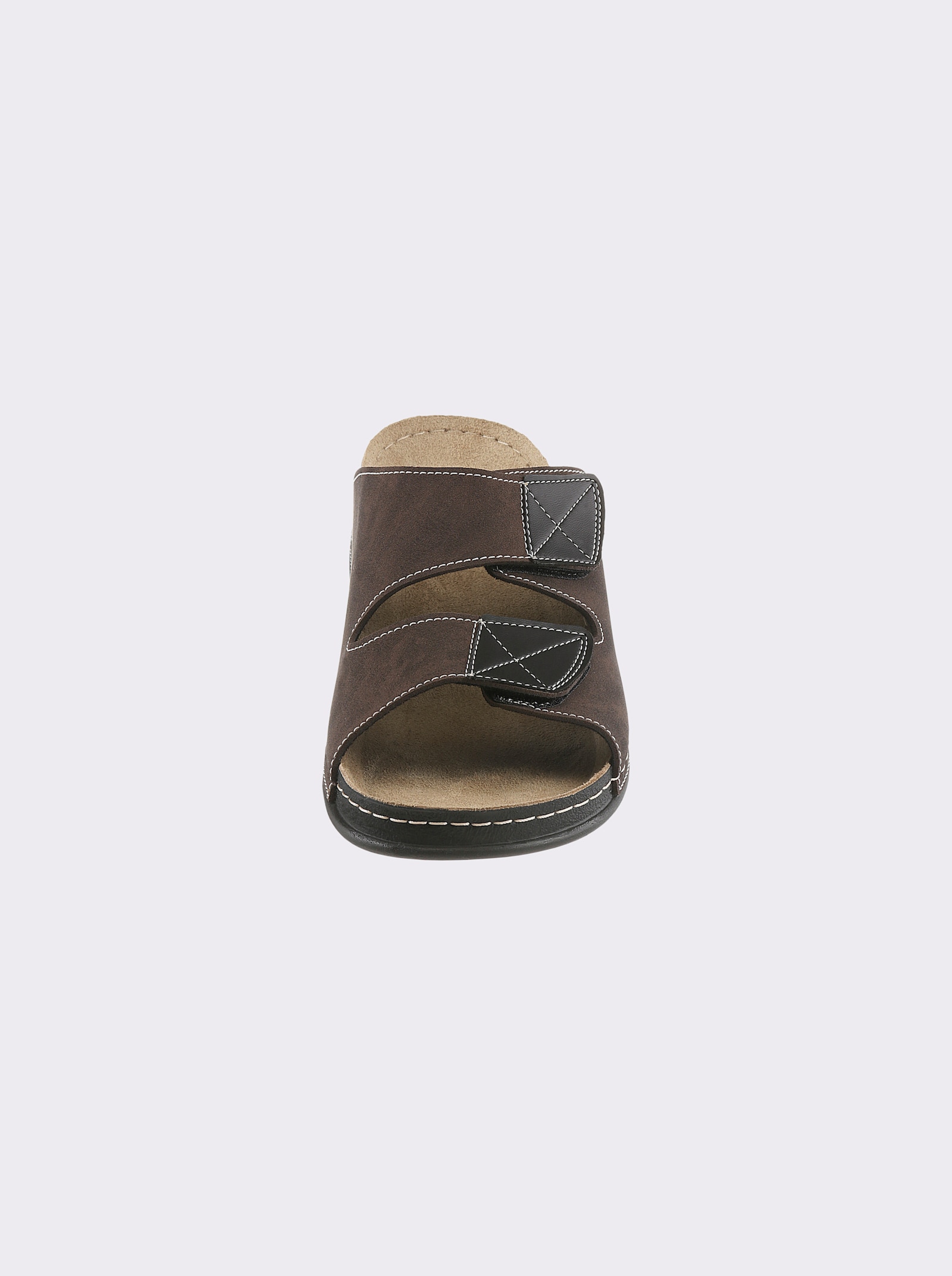 airsoft modern+ Pantoffel mit Antishock-System - schoko