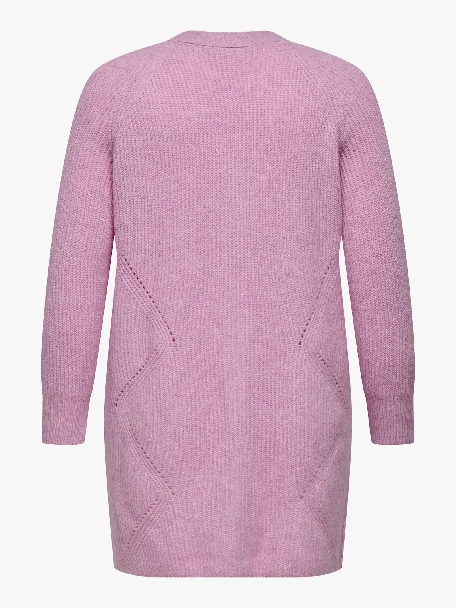 ONLY CARMAKOMA Strickjacke - mauve mist detail:melange