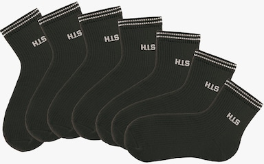 H.I.S Kurzsocken - schwarz