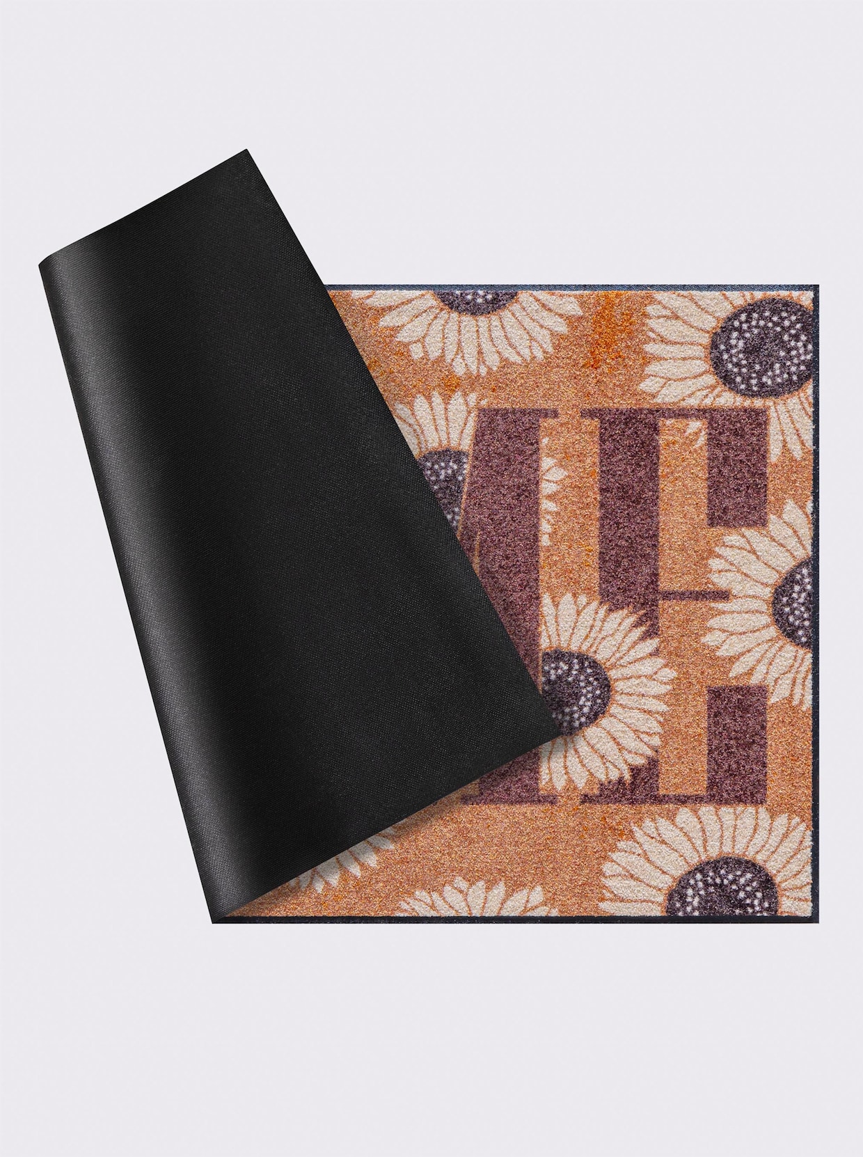 Salonloewe Voetmat - bruin gedessineerd