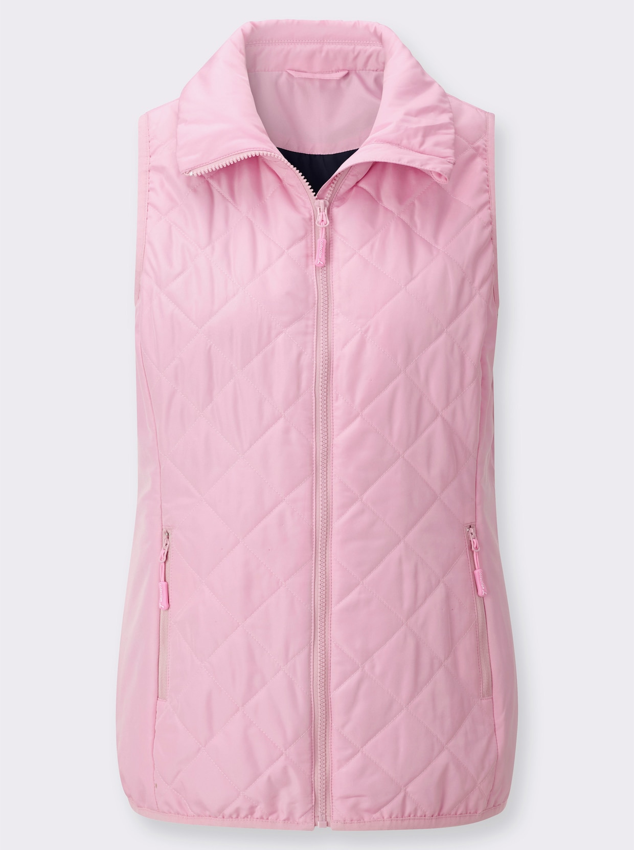 Steppweste - rosé