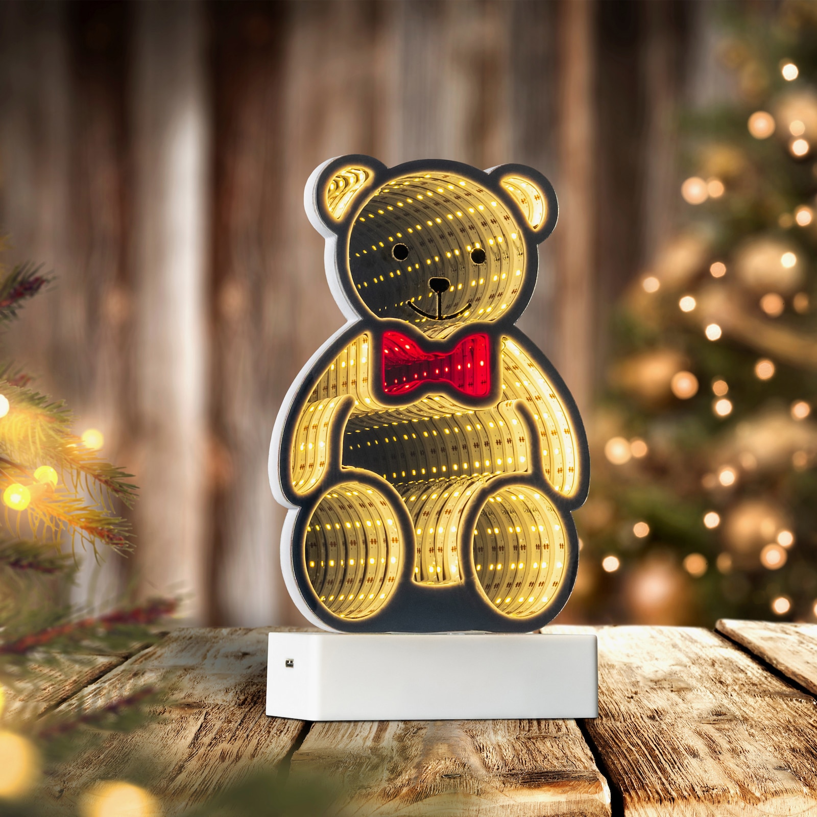 my home LED Dekofigur - warmweiß, rot