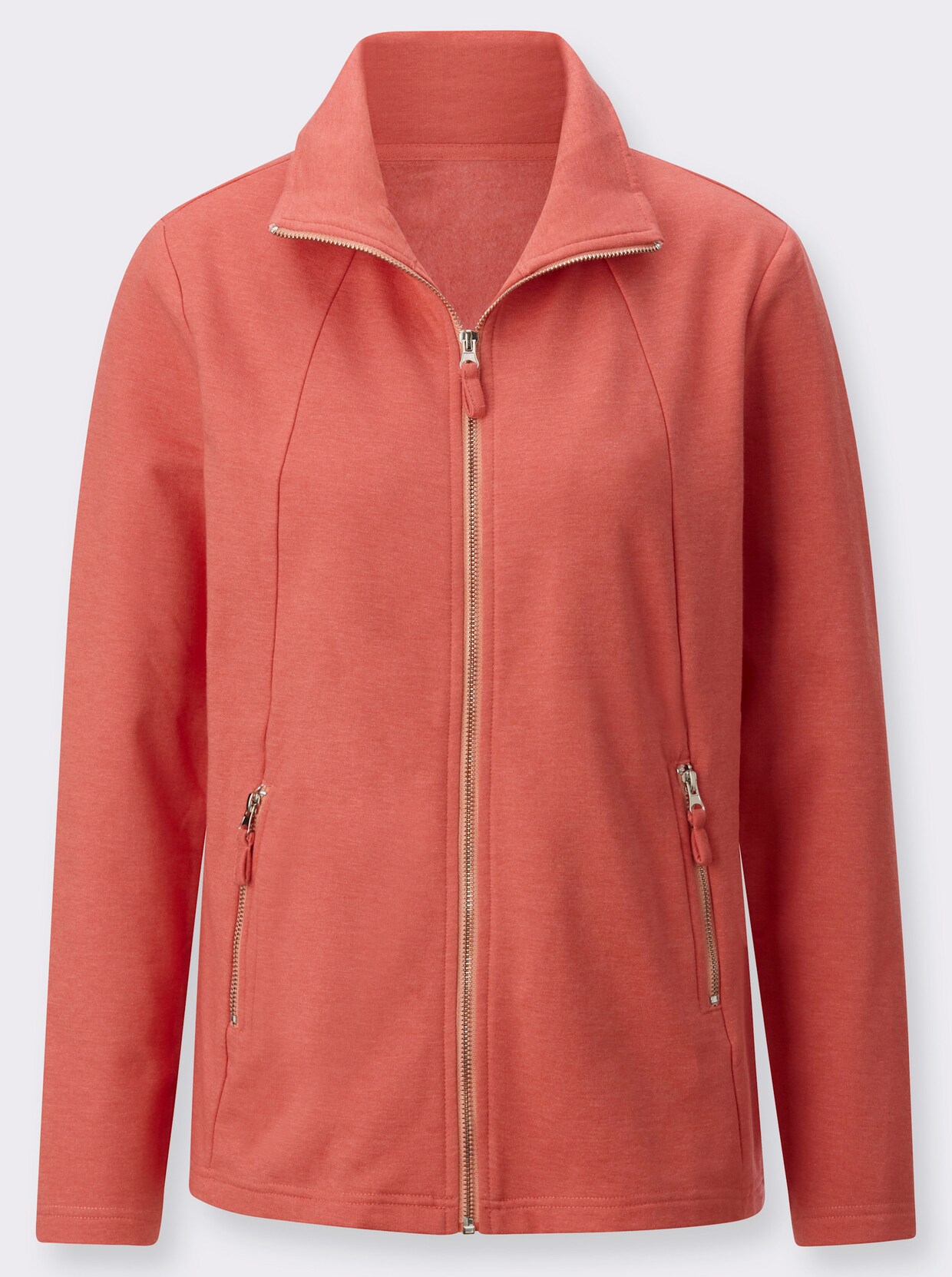 Shirtjacke - grapefruit-meliert