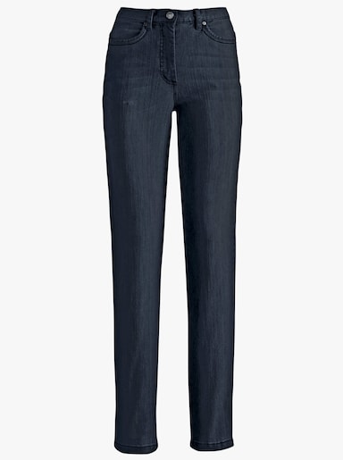 5-Pocket-Jeans mit Hell-Dunkel-Effekt - dark blue