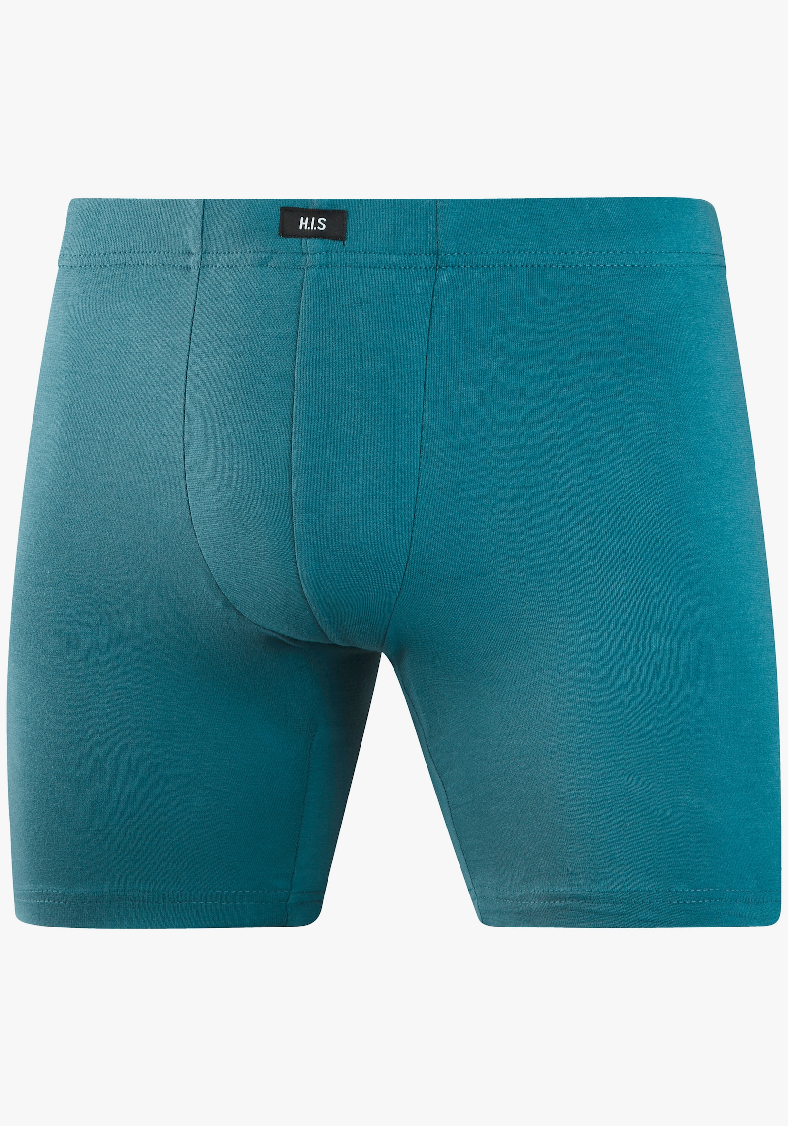 H.I.S Langer Boxer - blau, hellblau, navy, petrol, dunkelpetrol