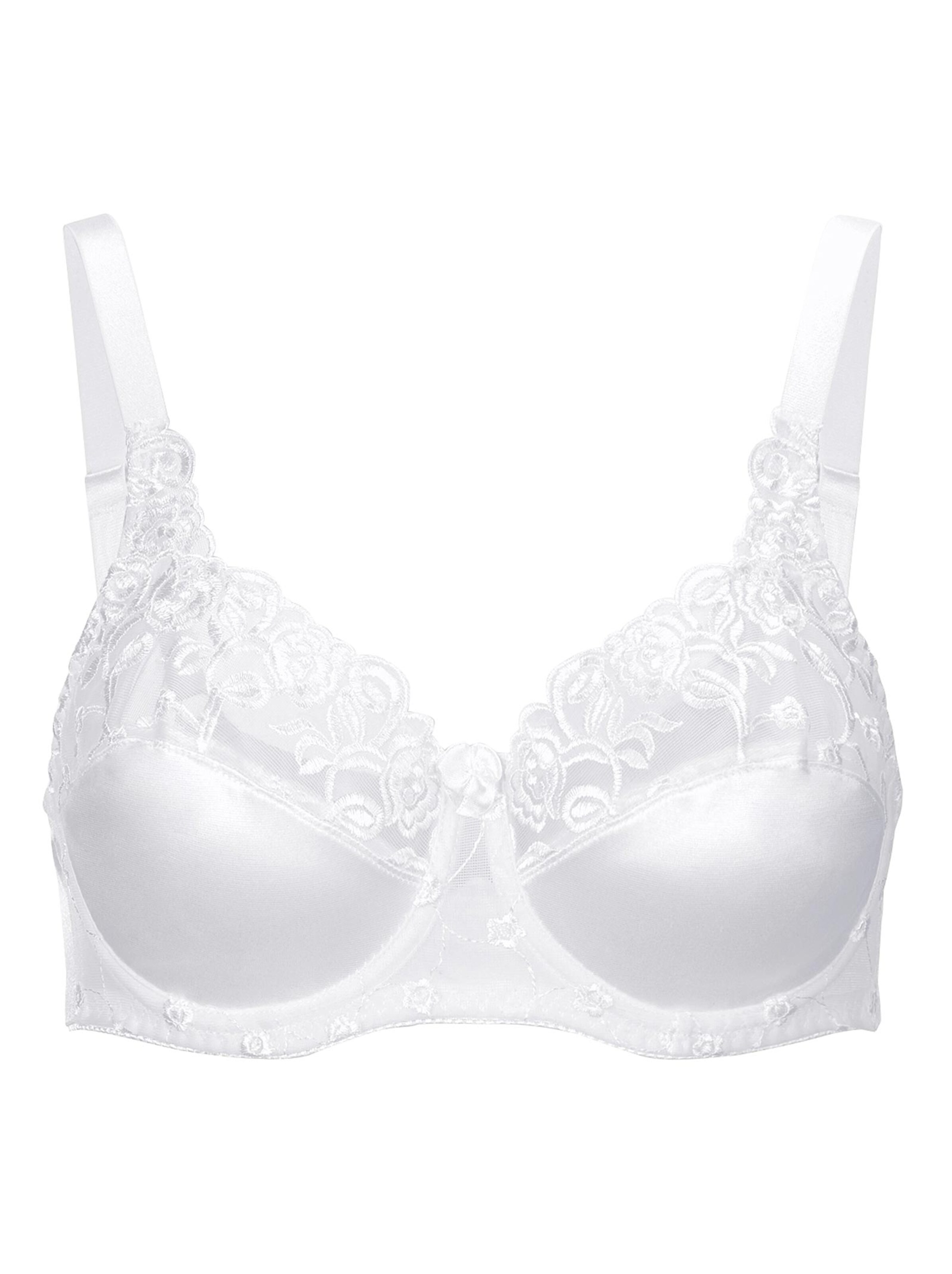 Naturana Bügel-BH - weiß