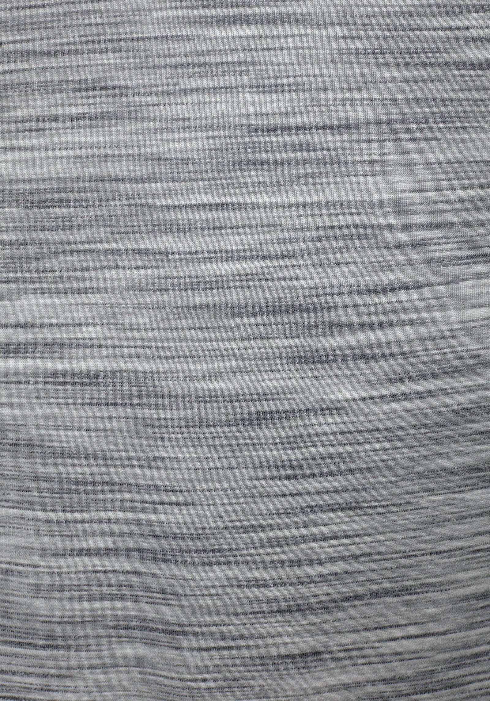 Beachtime Kurzarmshirt - blau-meliert, grau-meliert