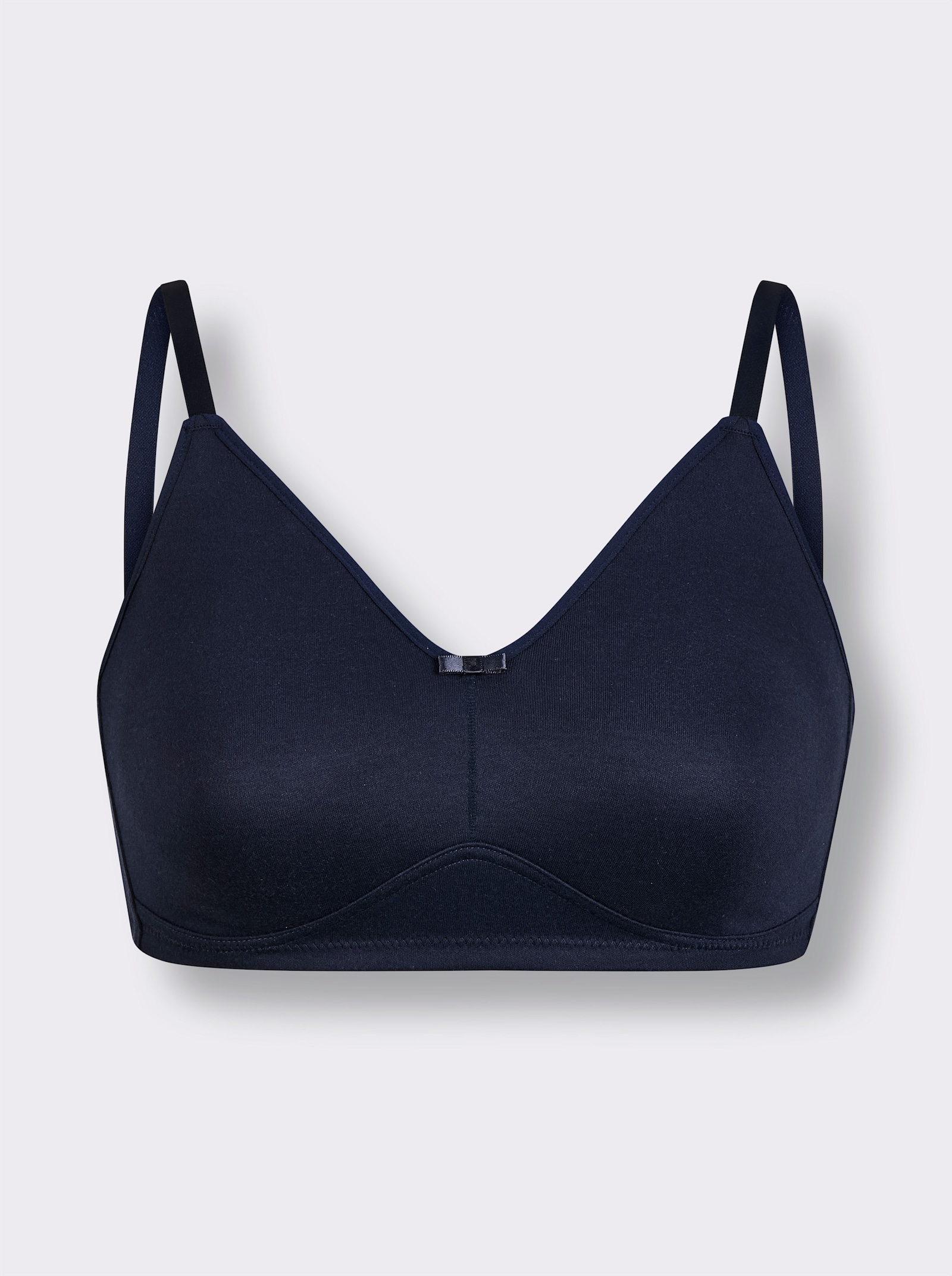 wäschepur Comfortbeha zonder beugel - 2x wit + 1x marine
