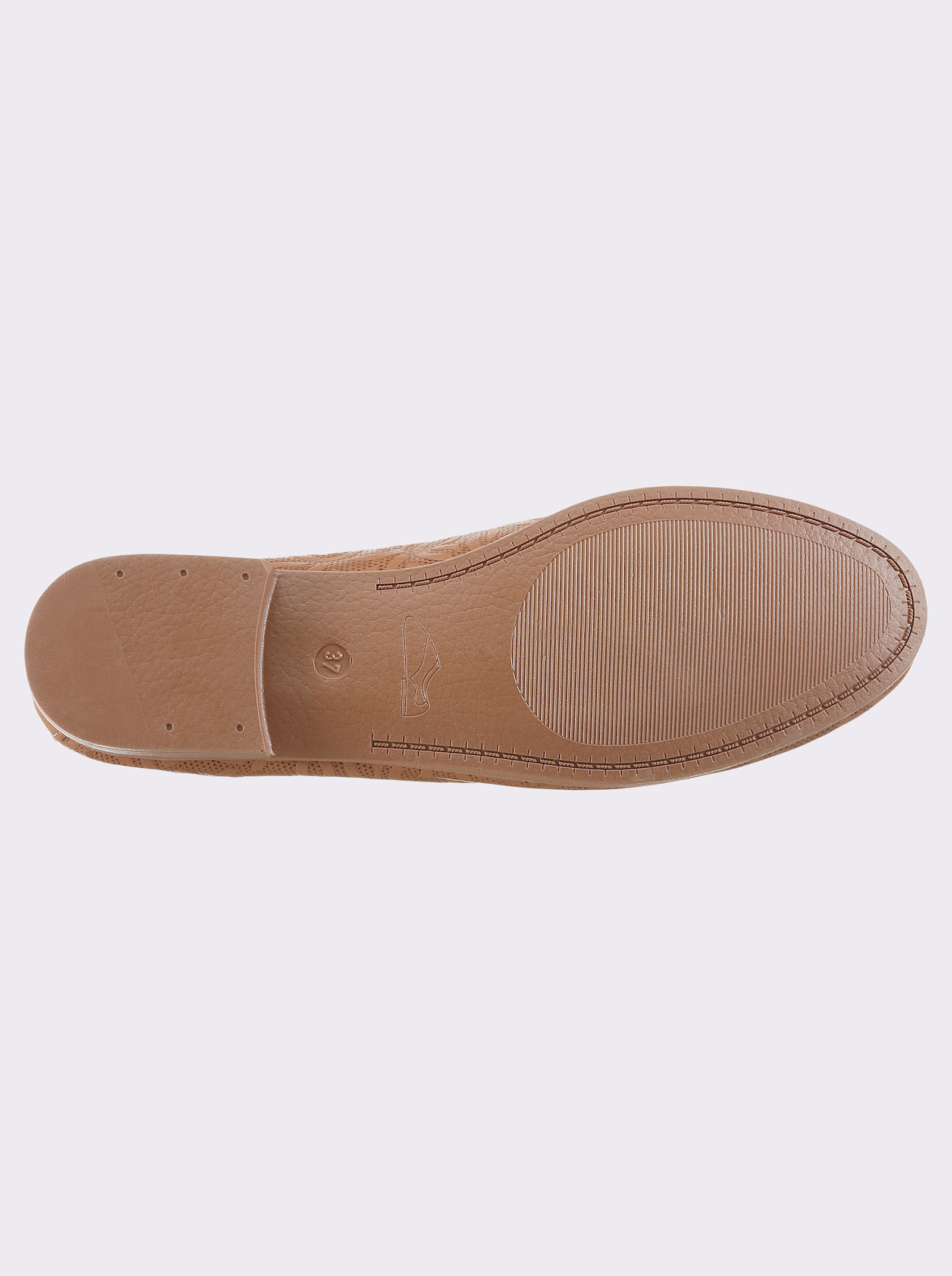 Andrea Conti Ballerina - cognac