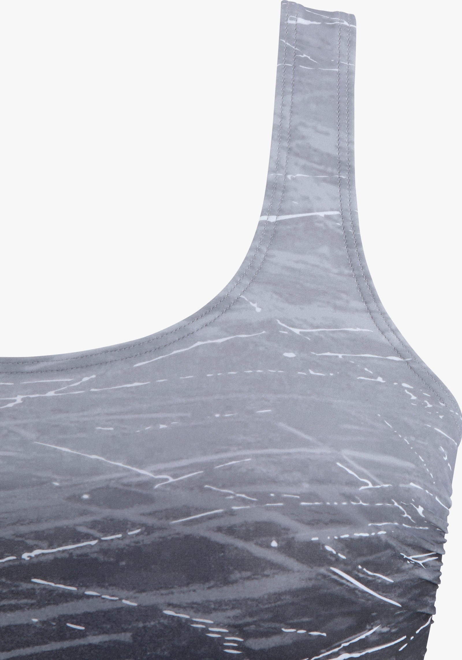 LASCANA Badeanzug - schwarz-grün