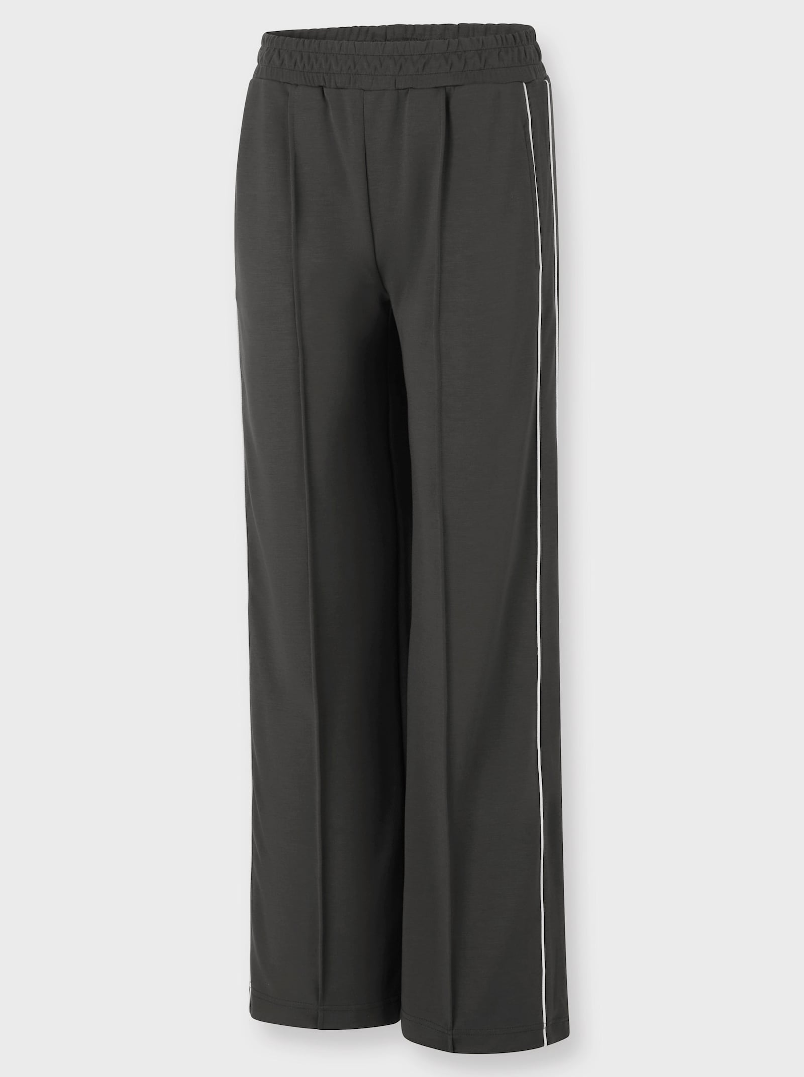Sweathose in weiter Form - graphit