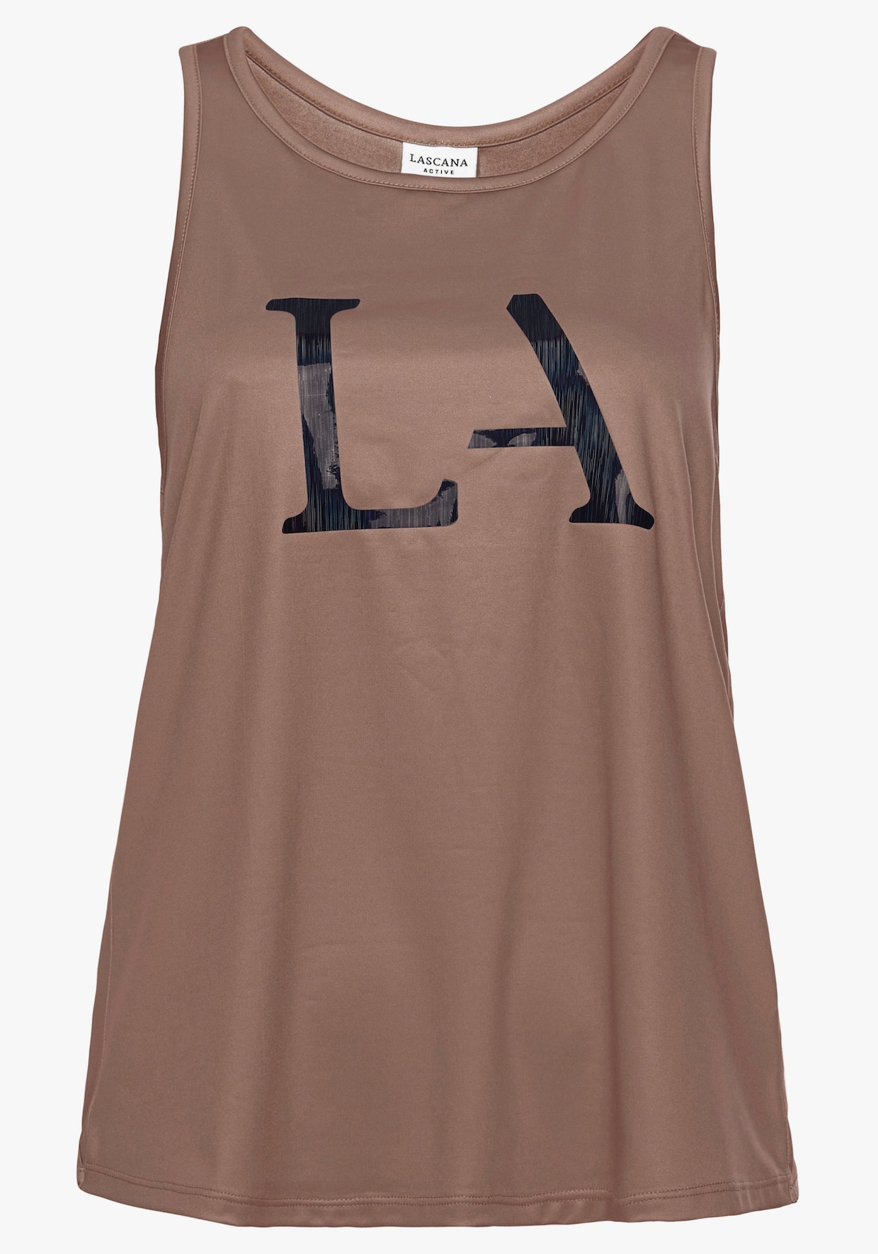 LASCANA ACTIVE Funktionsshirt - nougat