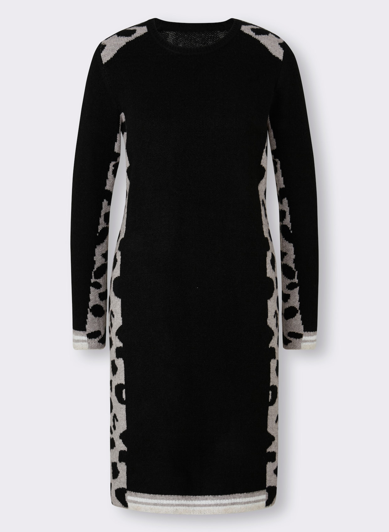 heine Robe en tricot - noir