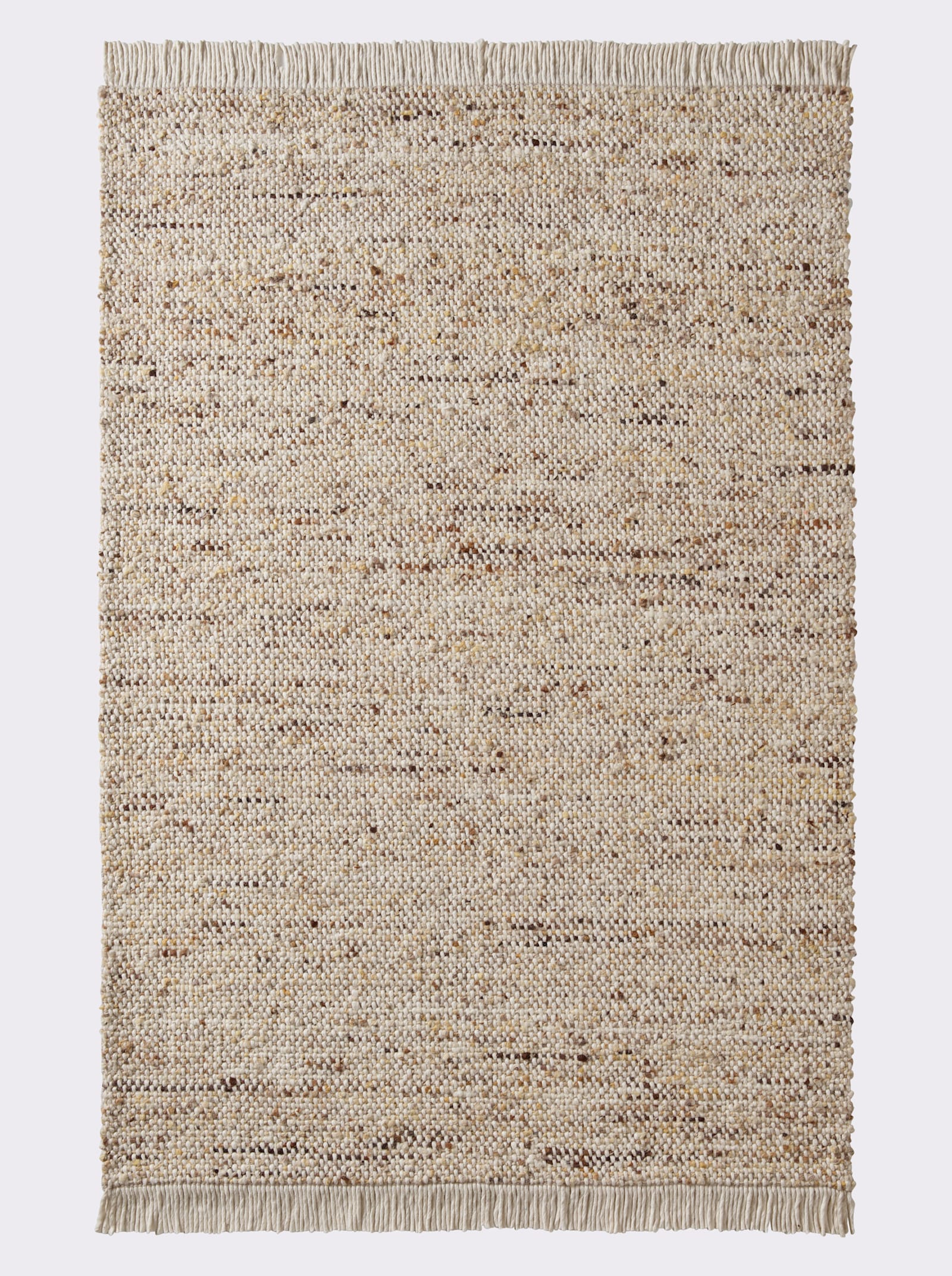 Impressionen Teppich - braun-ecru-meliert