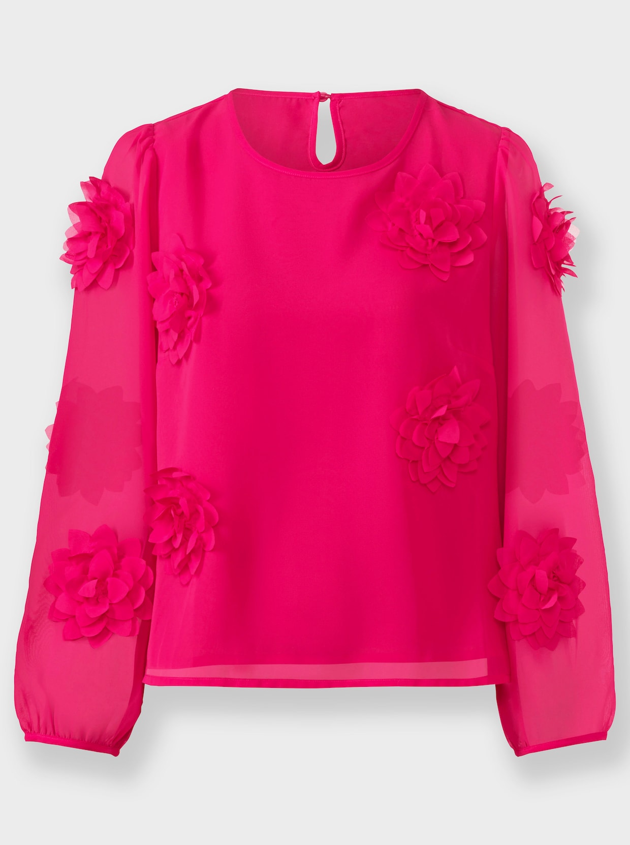 heine Langarm-Bluse - pink