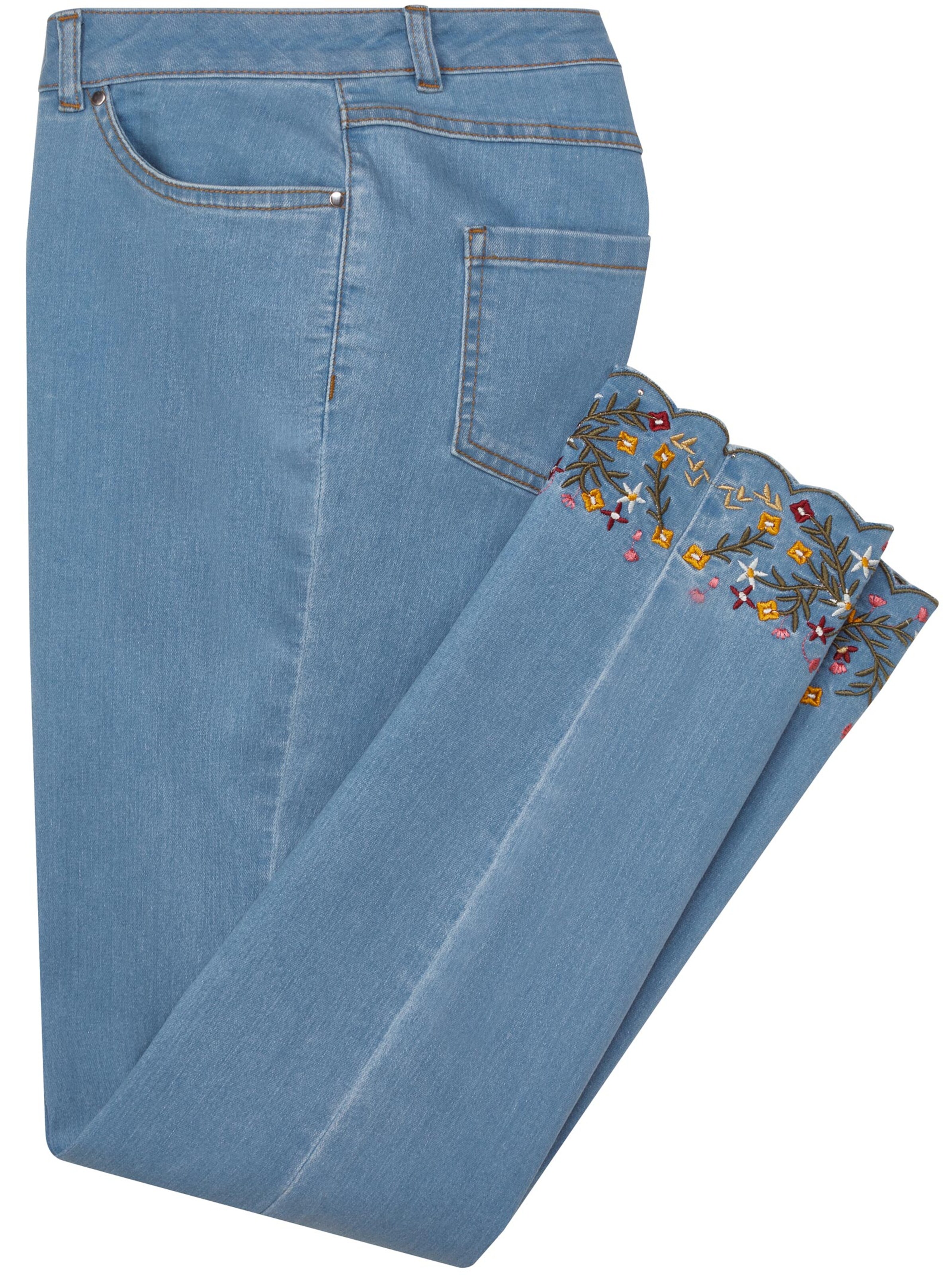 Jeans - blue-bleached