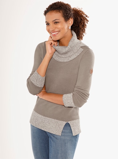 Pullover - taupe