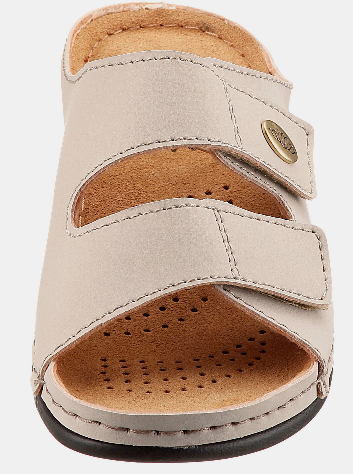 Franken Schuhe Mules - gris pierre