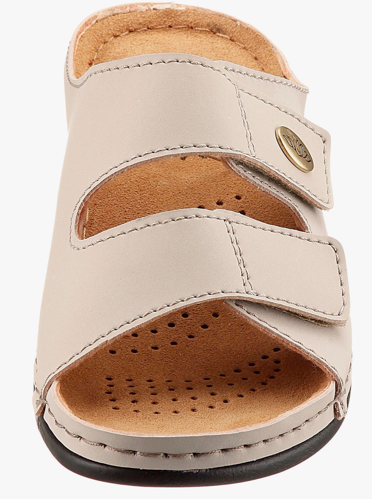 Franken Schuhe Slippers - steengrijs