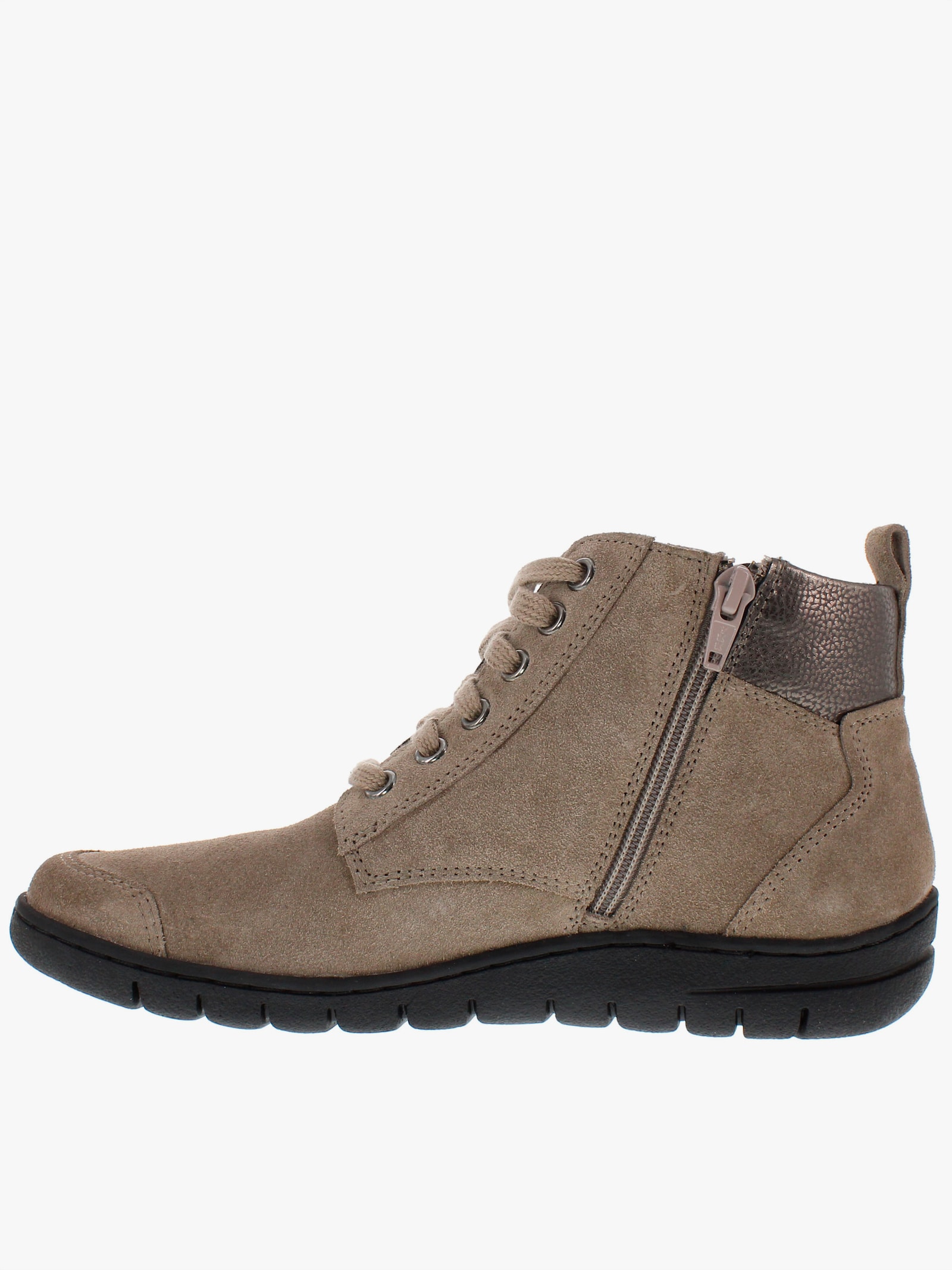 Stiefelette mit Warmfutter, von Naturläufer - taupe