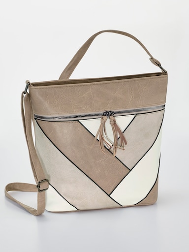 Handtasche - beige