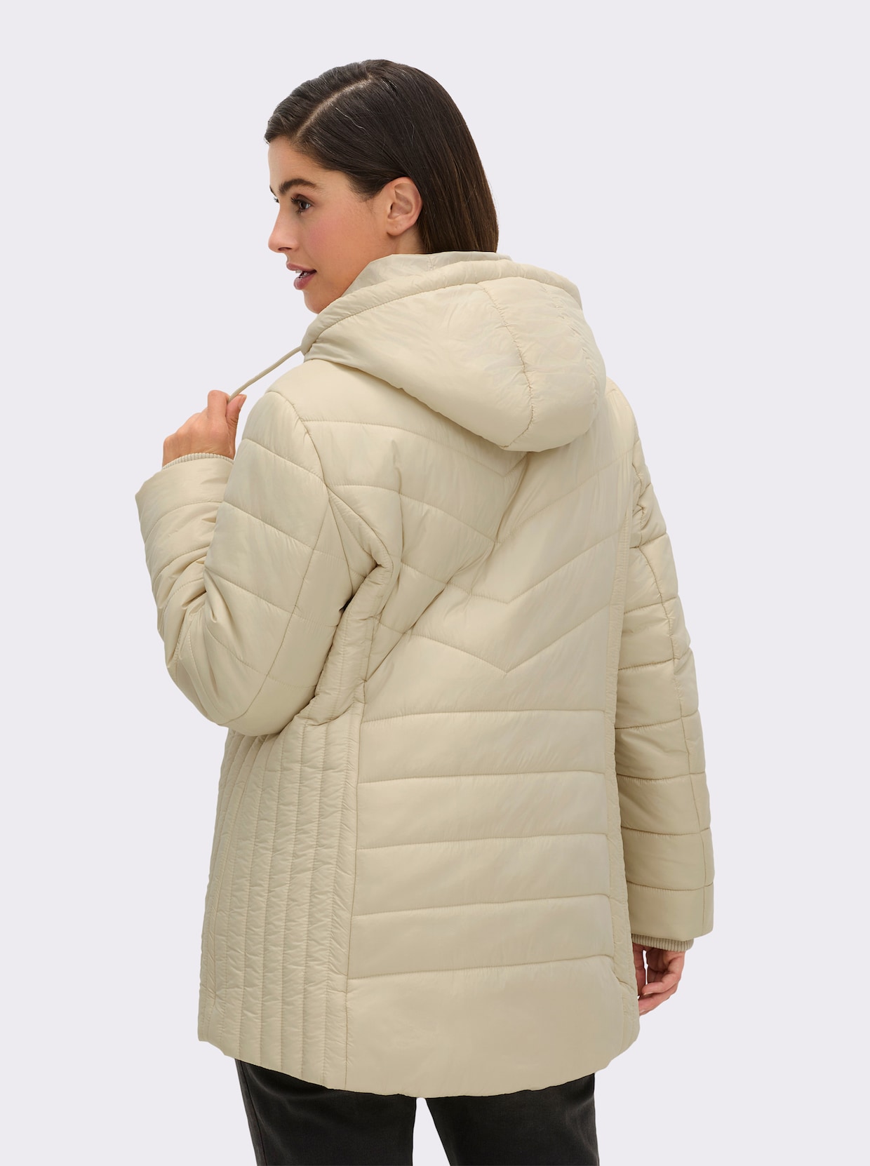 sheego Steppjacke - sand