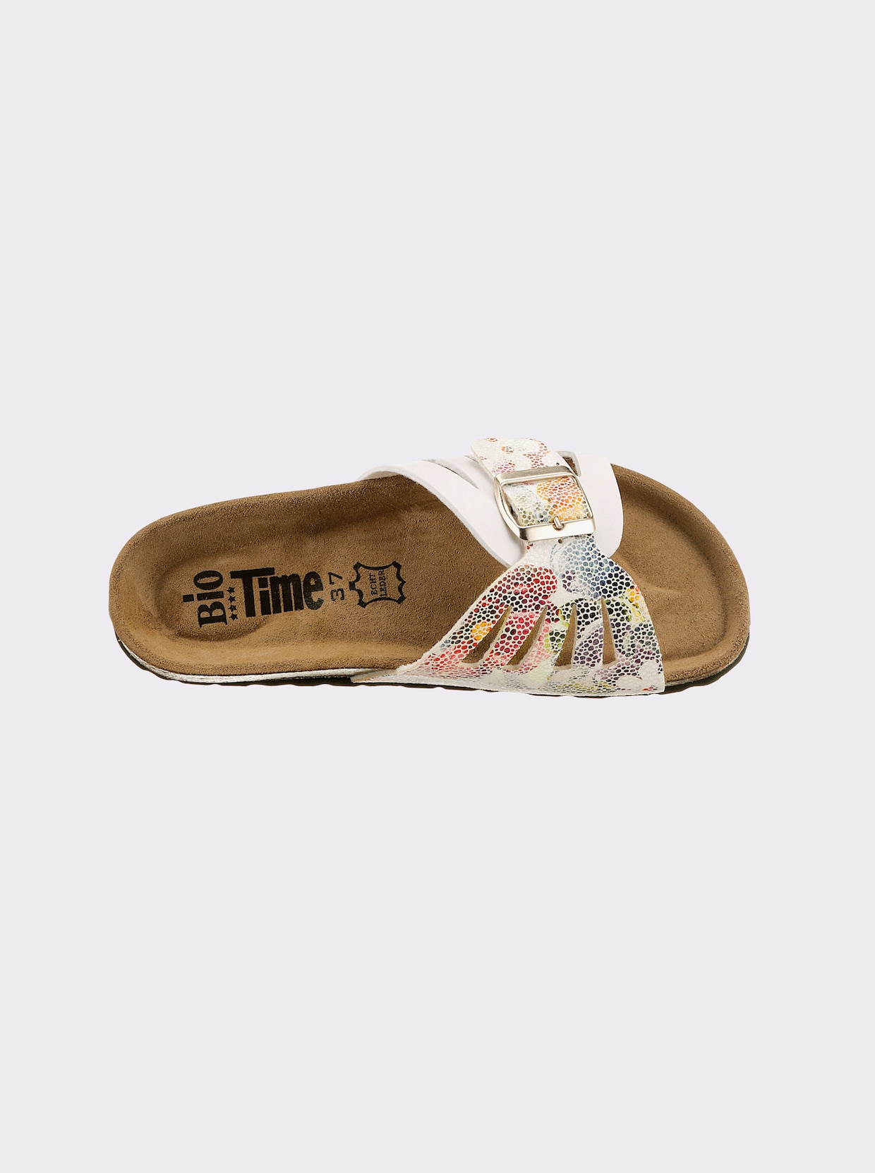 Bio Time slippers - wit