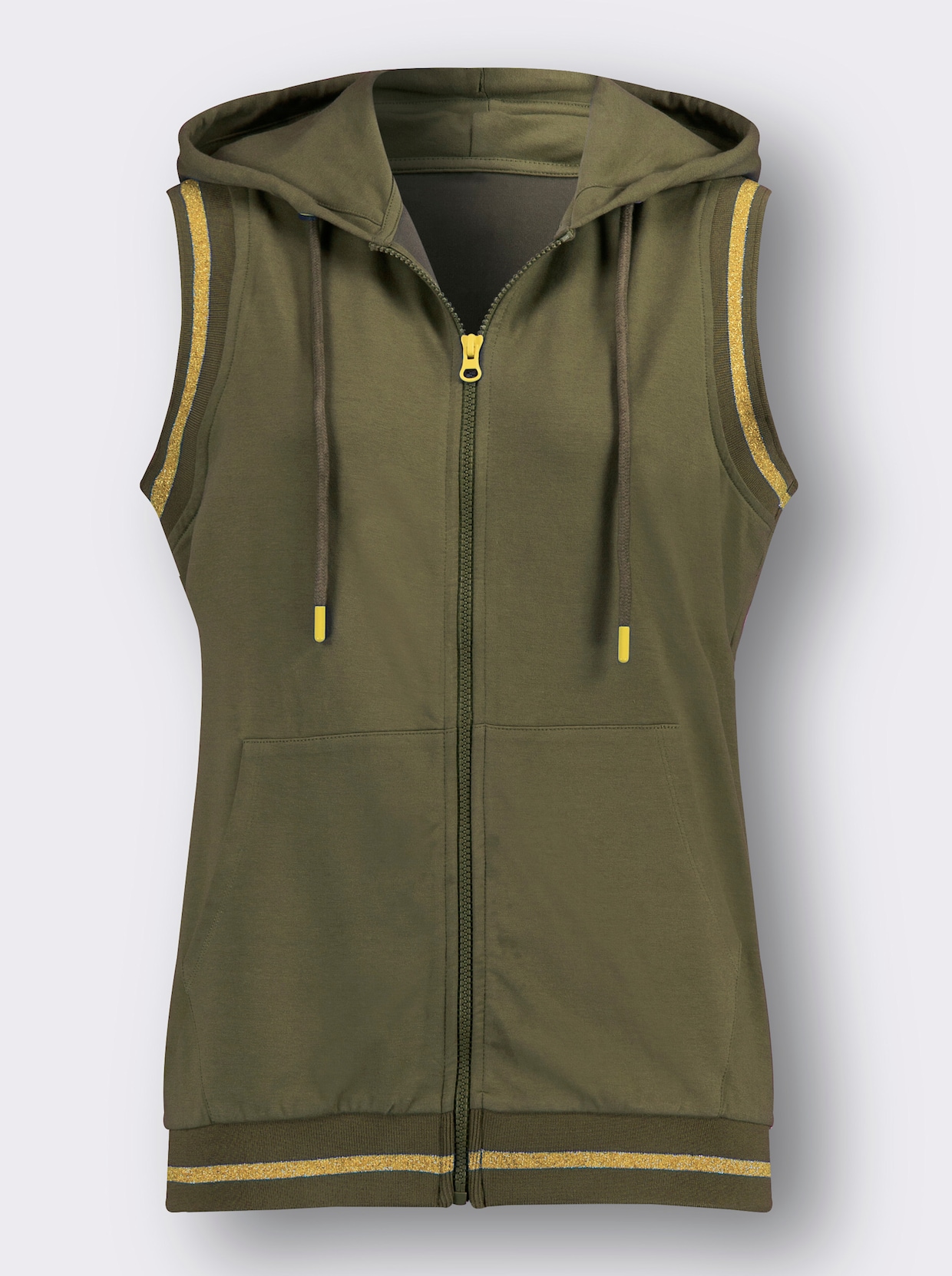 feel good Gilet - olijf