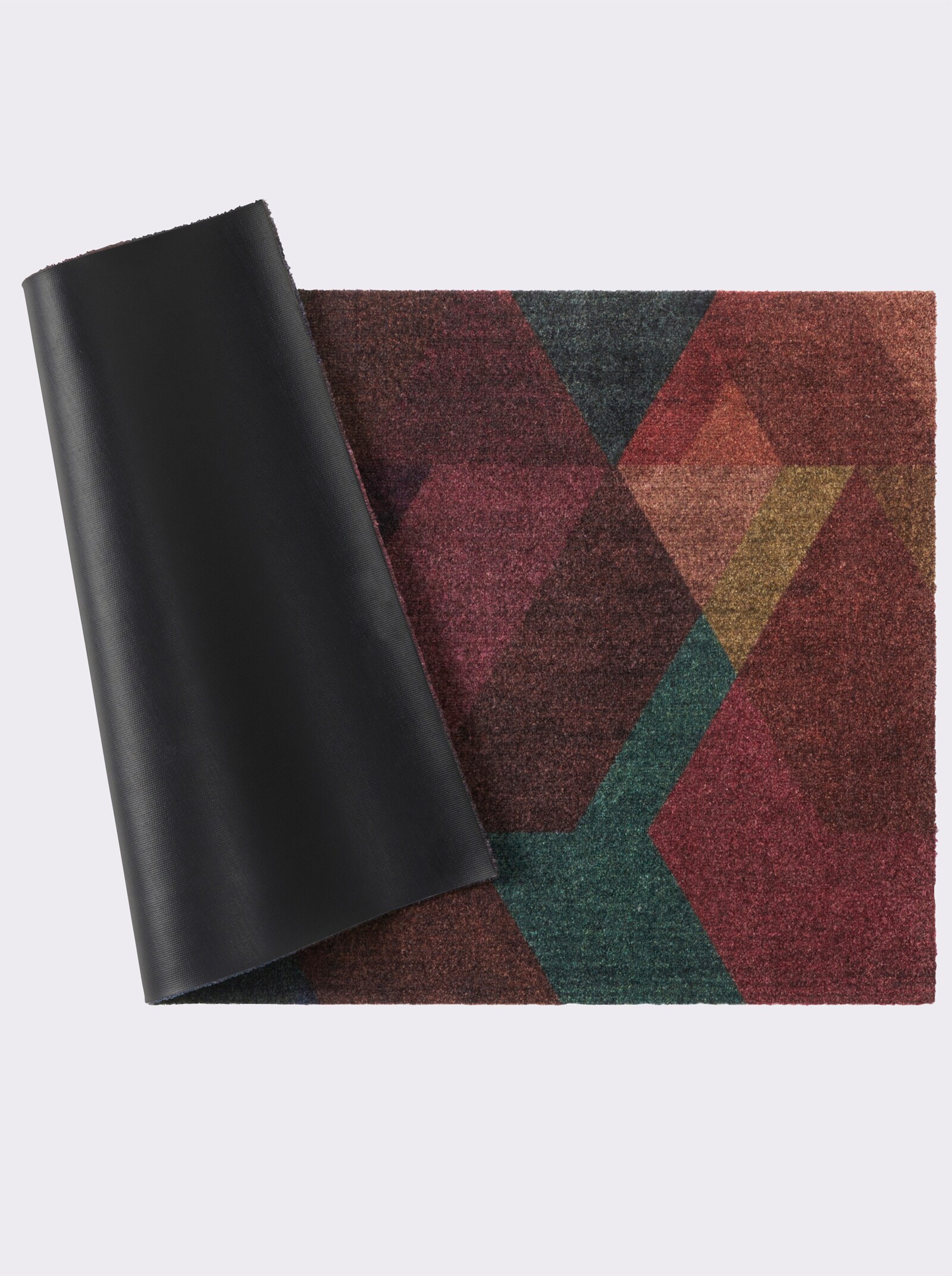 wash+dry by Kleen-Tex Fußmatte - blau-rot